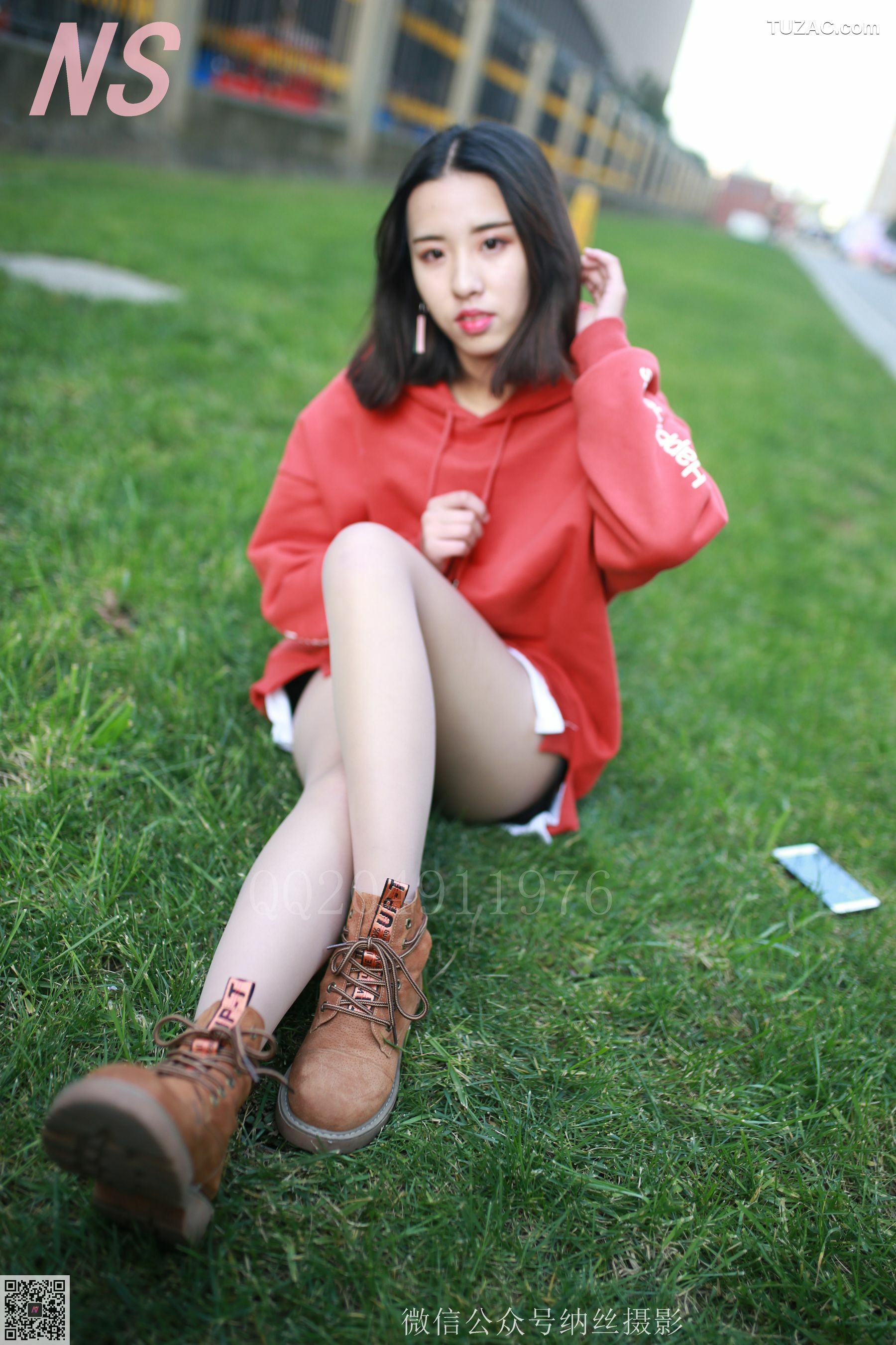 纳丝摄影_乔乔《红色卫衣》 NO.116 写真集[53P]