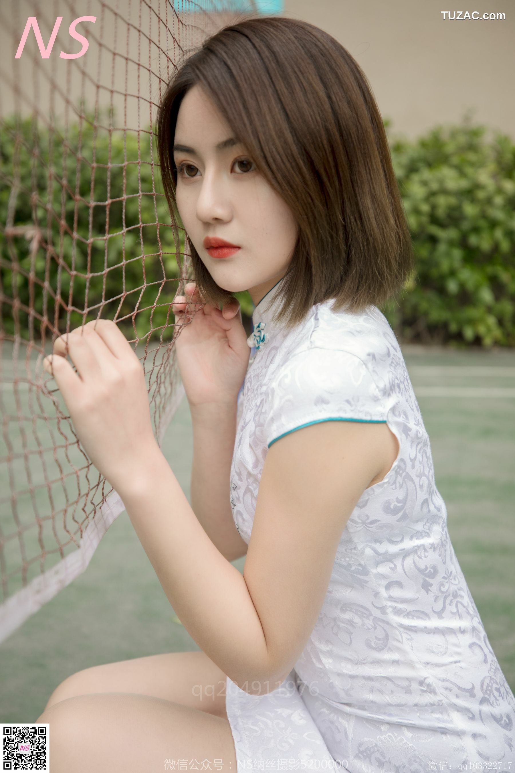 纳丝摄影_品茹《素雅旗袍丝袜秀》 写真集[71P]