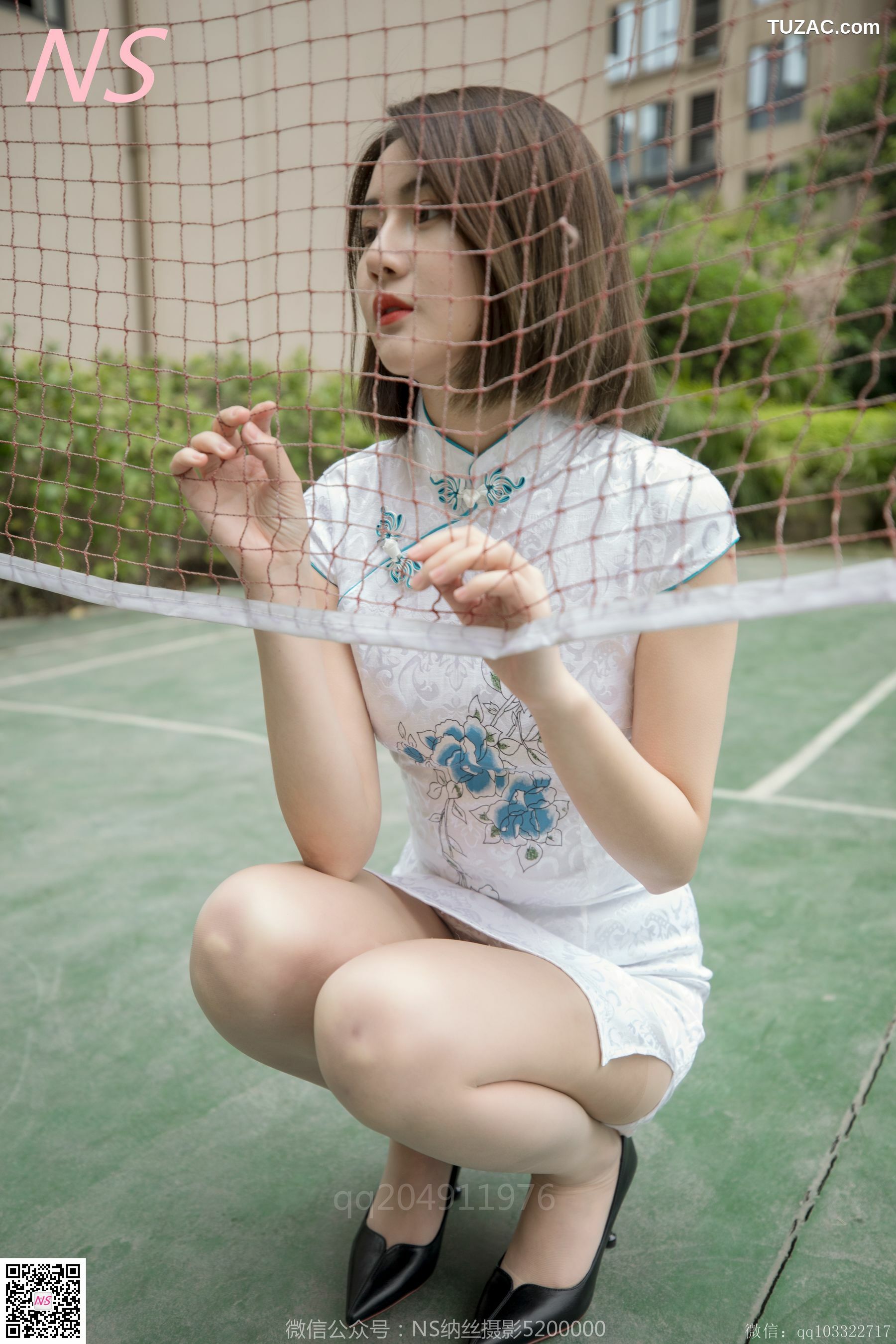 纳丝摄影_品茹《素雅旗袍丝袜秀》 写真集[71P]