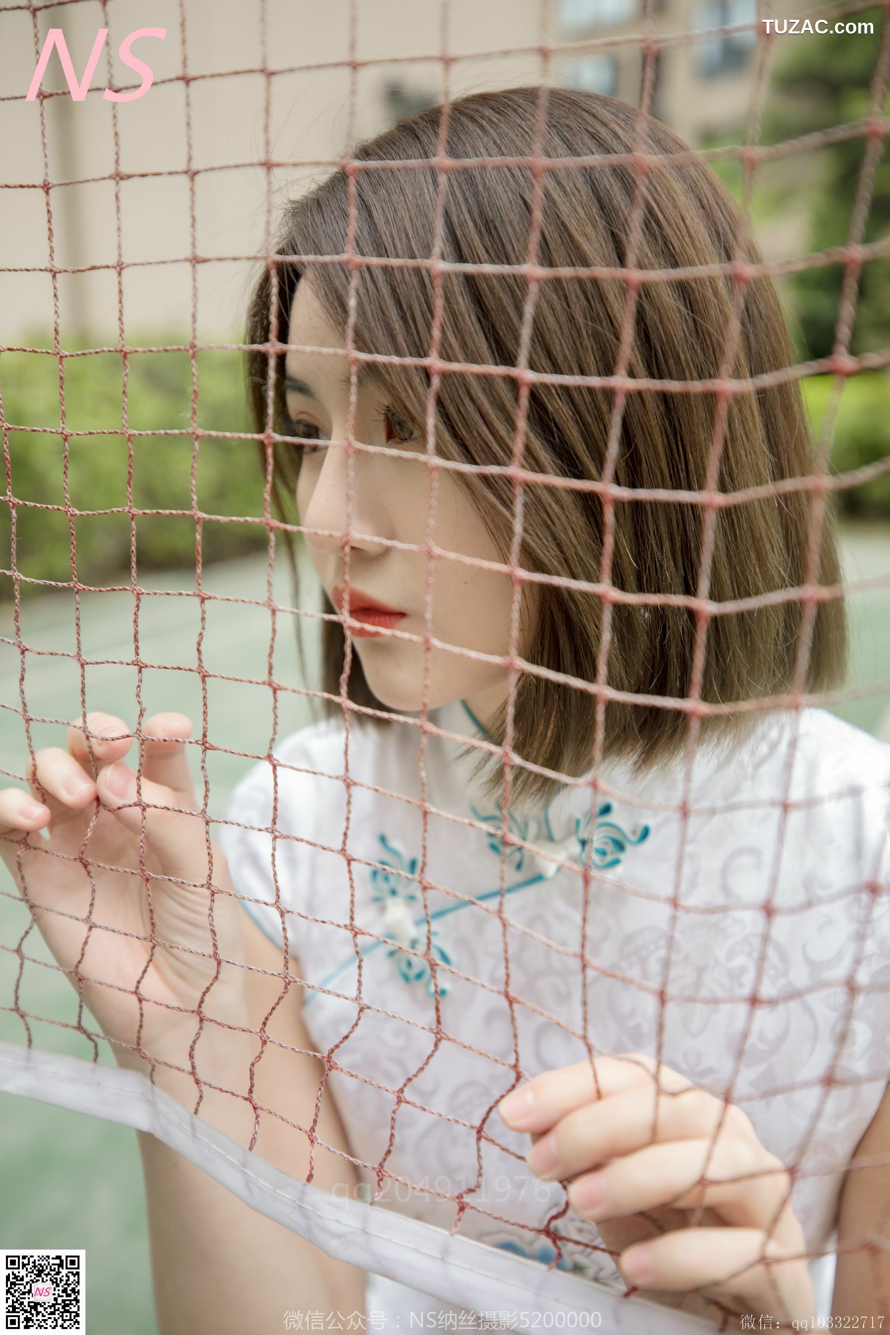 纳丝摄影_品茹《素雅旗袍丝袜秀》 写真集[71P]