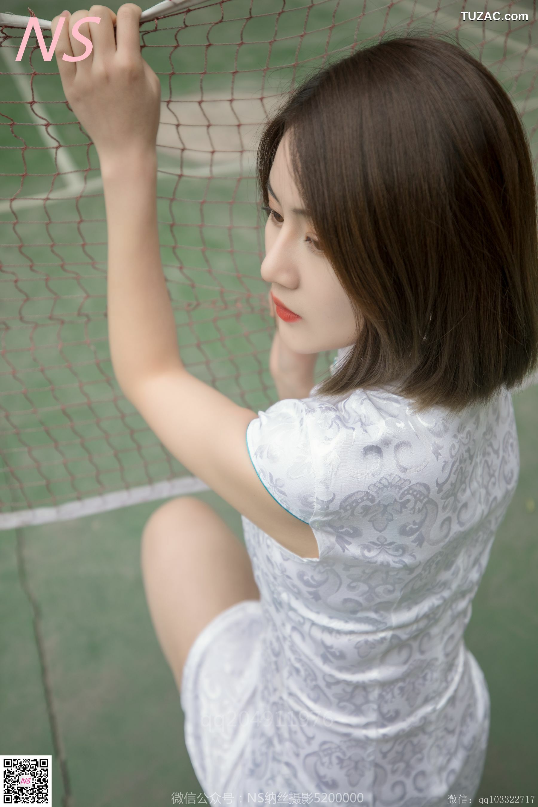 纳丝摄影_品茹《素雅旗袍丝袜秀》 写真集[71P]