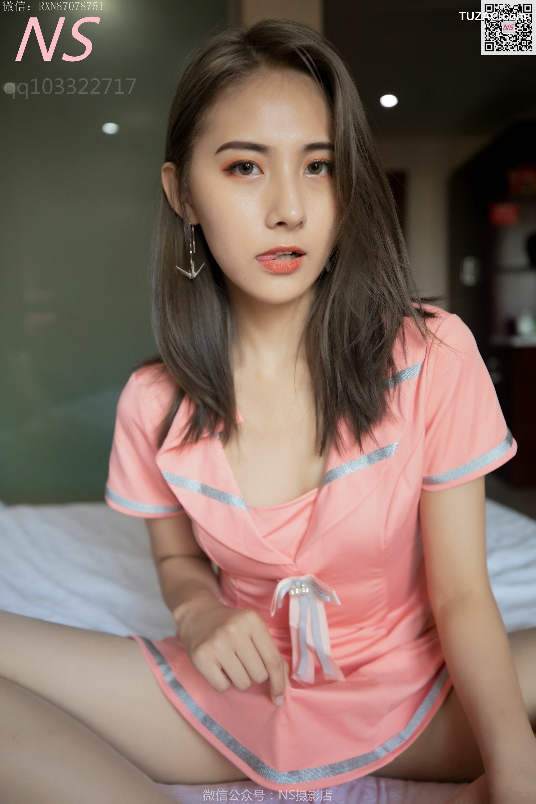 纳丝摄影_小允儿《明星脸丝袜美腿》 写真集[63P]