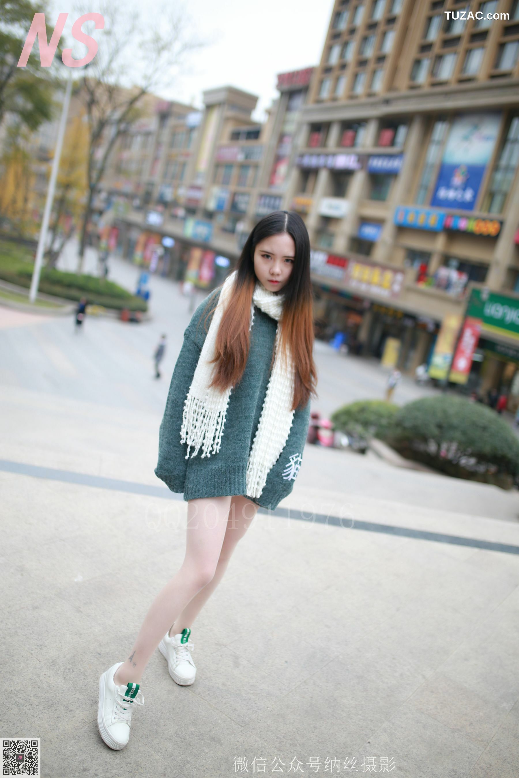 纳丝摄影_小师妹《撕丝袜的妹子》 写真集[98P]