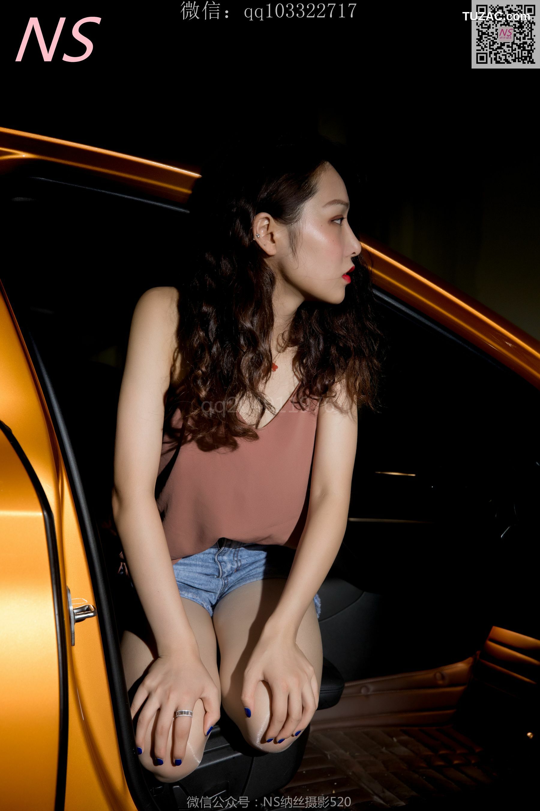 纳丝摄影_小朱茵《地下车库的丝袜美腿女郎》 写真集[64P]
