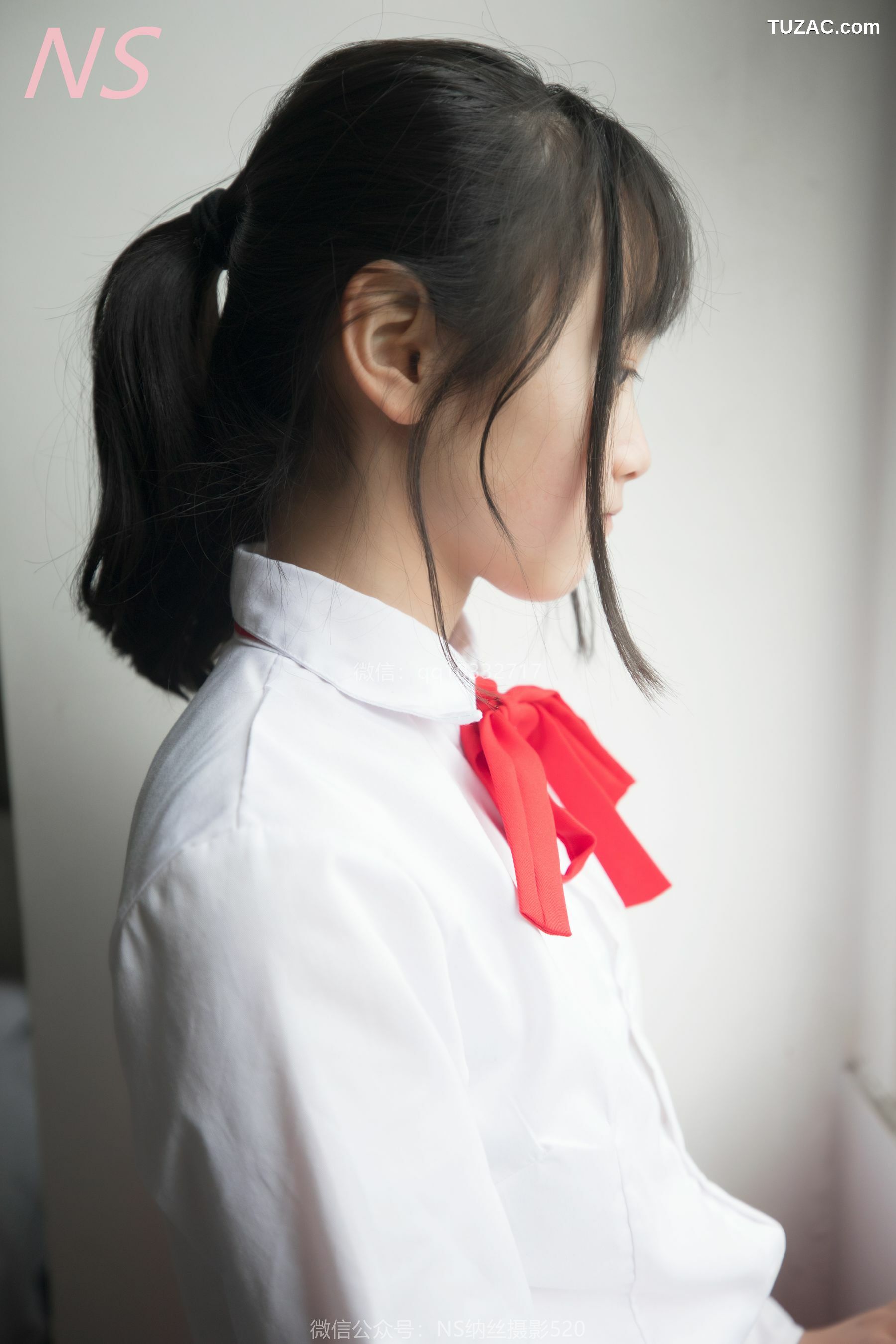 纳丝摄影_小莉《红色超短裙肉丝诱惑》 写真集[59P]