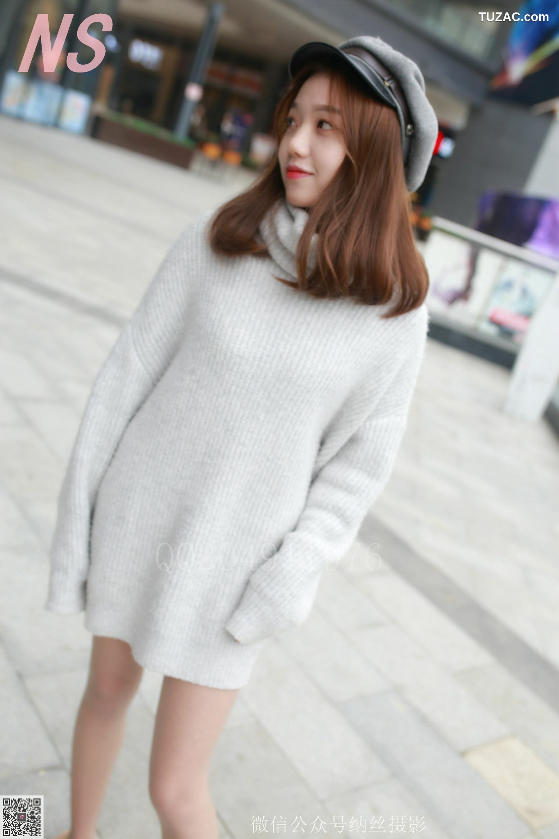 纳丝摄影_微微《户外毛衣肉丝》 NO.096 写真集[100P]