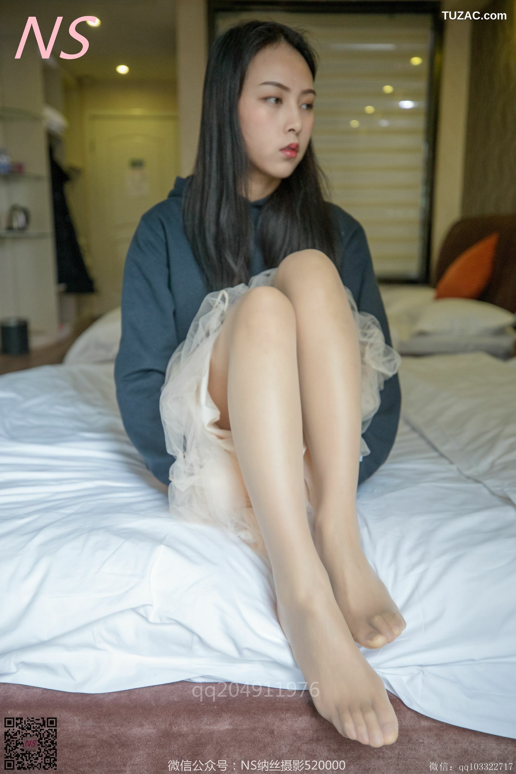纳丝摄影_悠悠《丝袜美腿玉足美美哒》 写真集[50P]