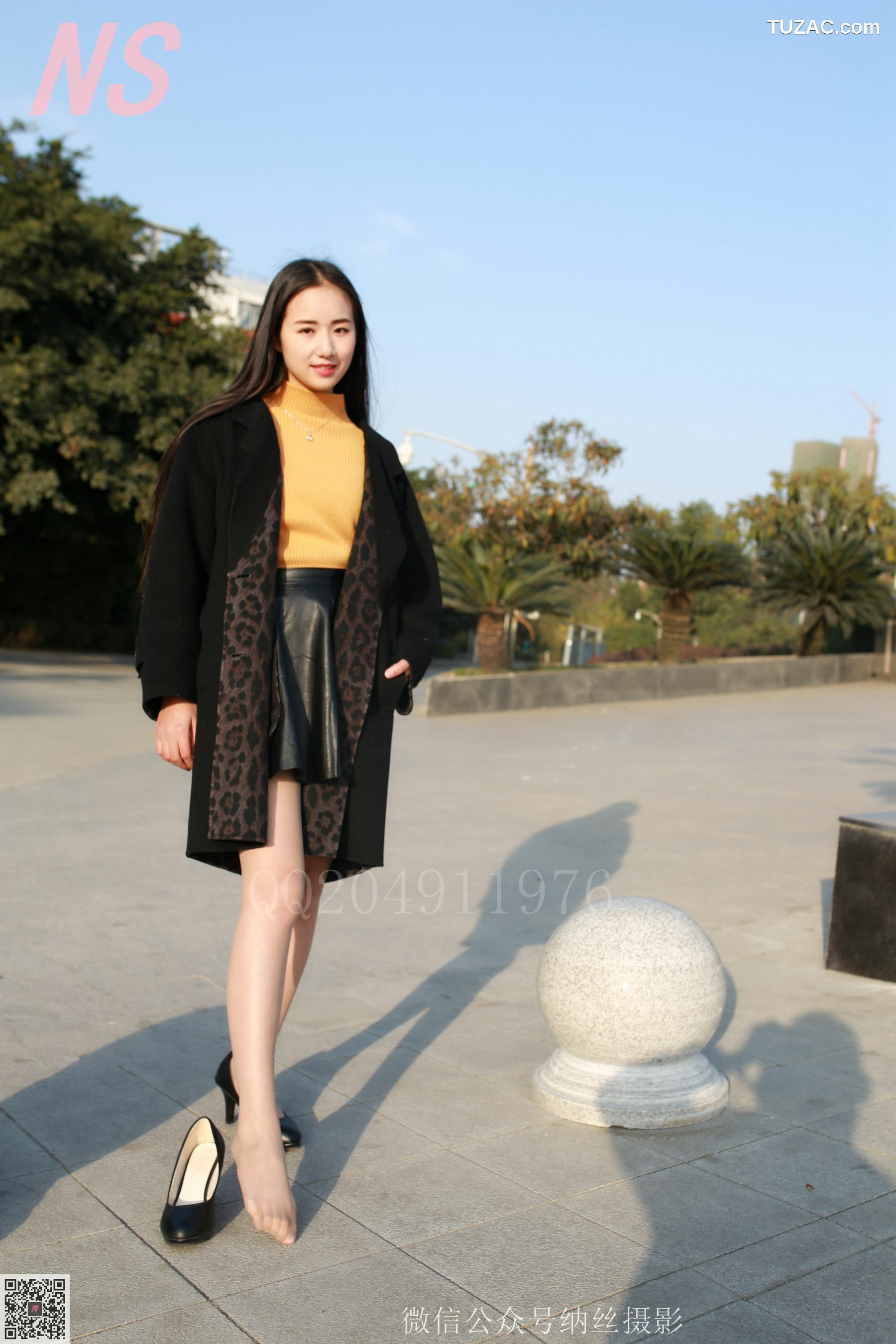 纳丝摄影_林小雅《皮裙肉丝》 NO.112 写真集[72P]