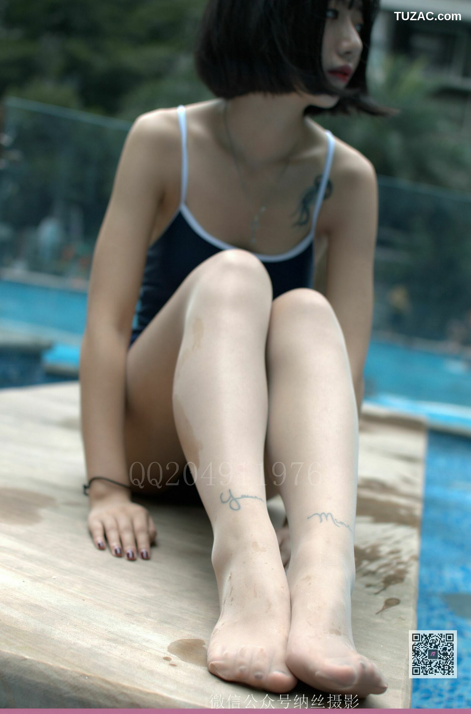 纳丝摄影_果儿《死库水肉丝湿身诱惑》 NO.028 写真集[106P]