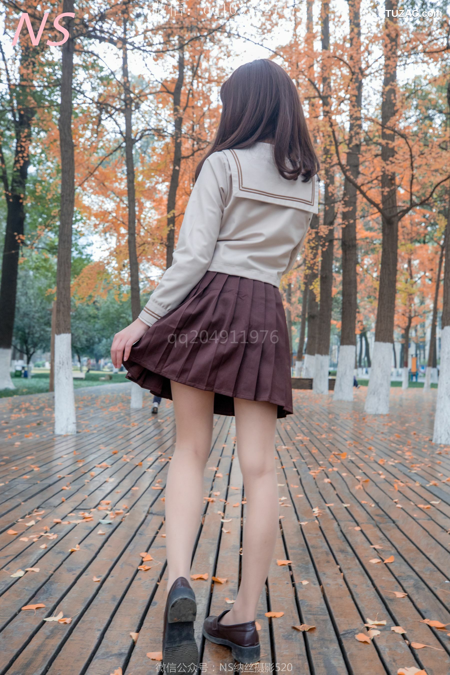 纳丝摄影_枫之少女《白丝肉丝萌萌哒的枫》 写真集[93P]