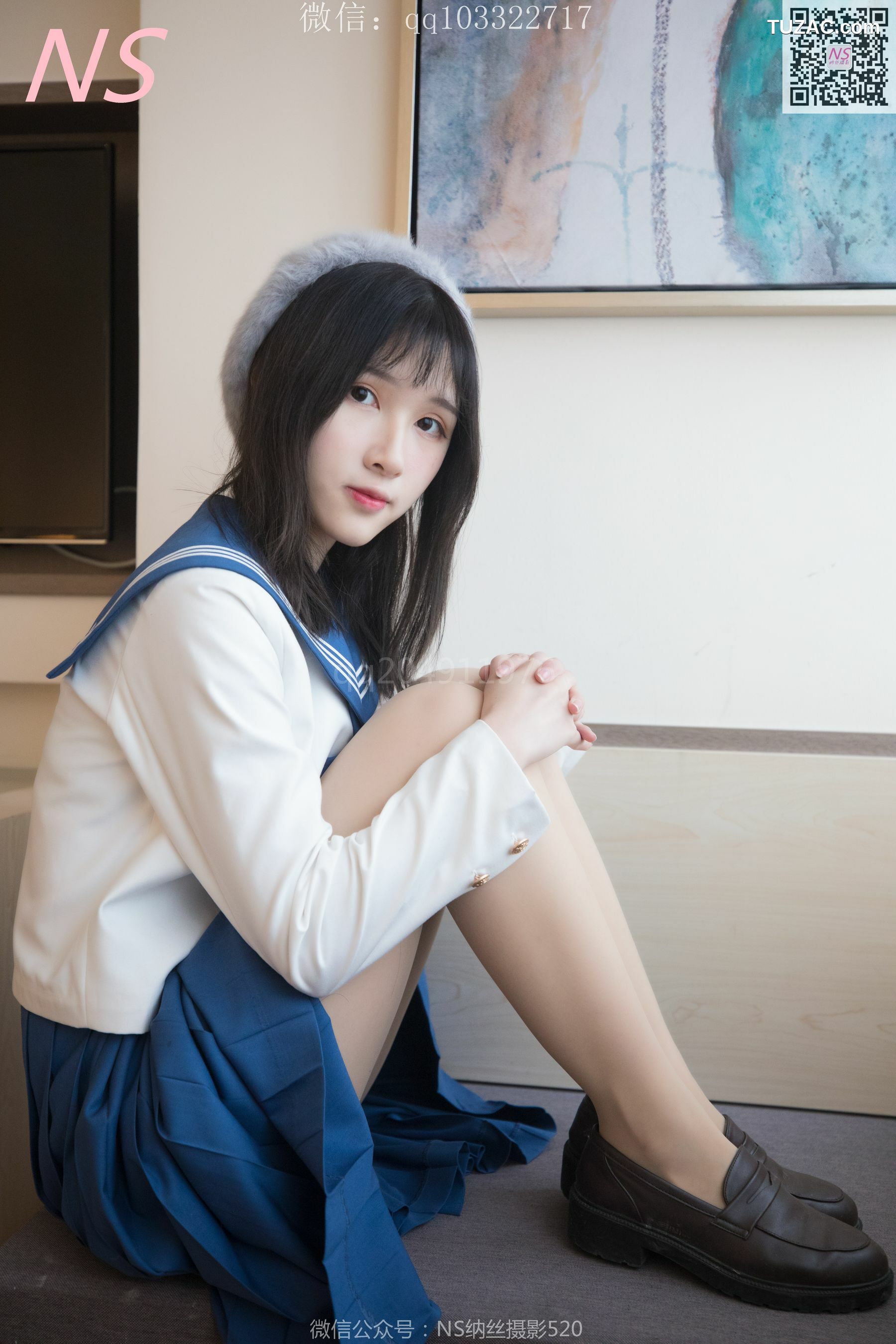 纳丝摄影_楚楚《楚楚动人的丝袜少女》 写真集[93P]