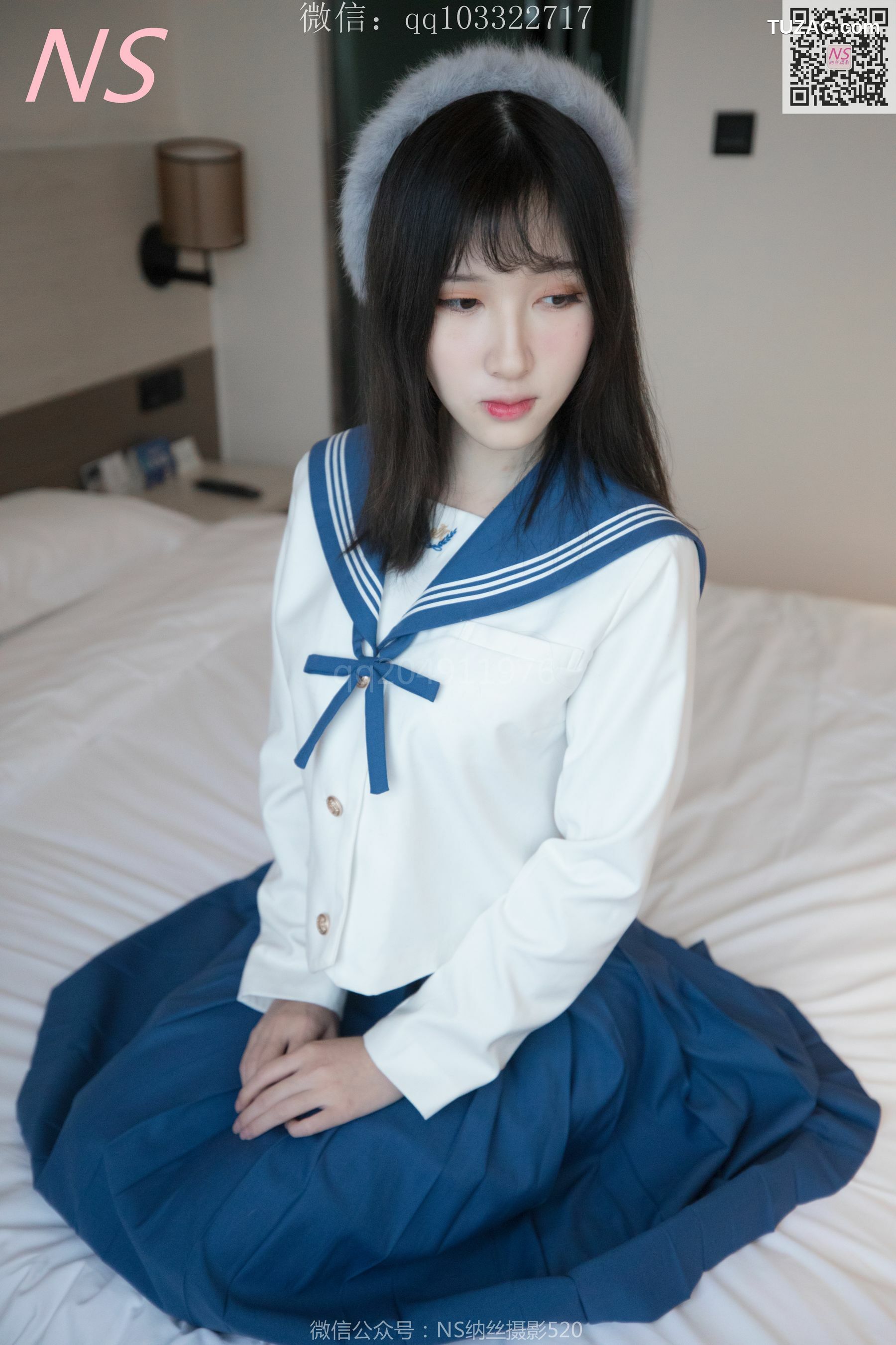 纳丝摄影_楚楚《楚楚动人的丝袜少女》 写真集[93P]