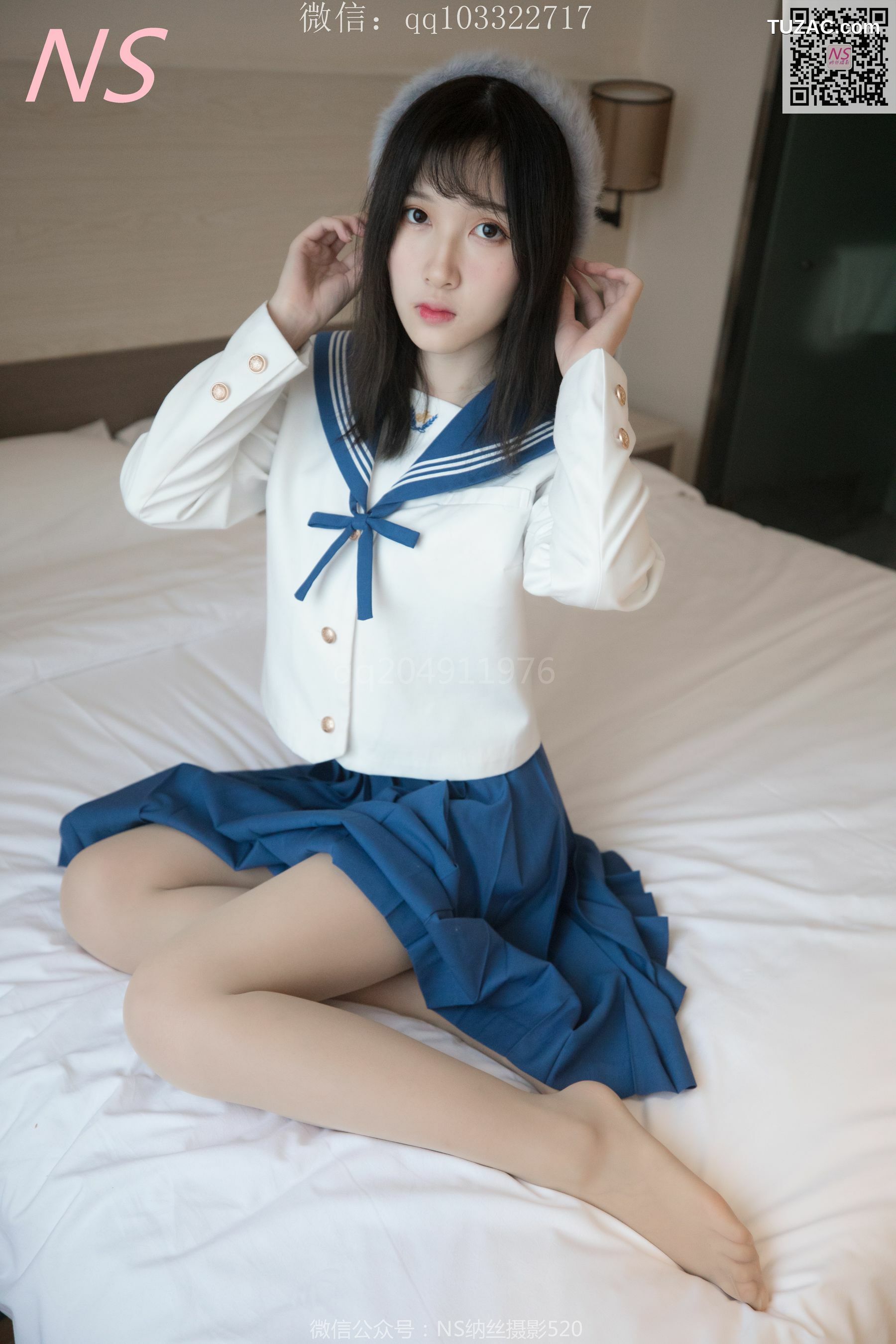 纳丝摄影_楚楚《楚楚动人的丝袜少女》 写真集[93P]