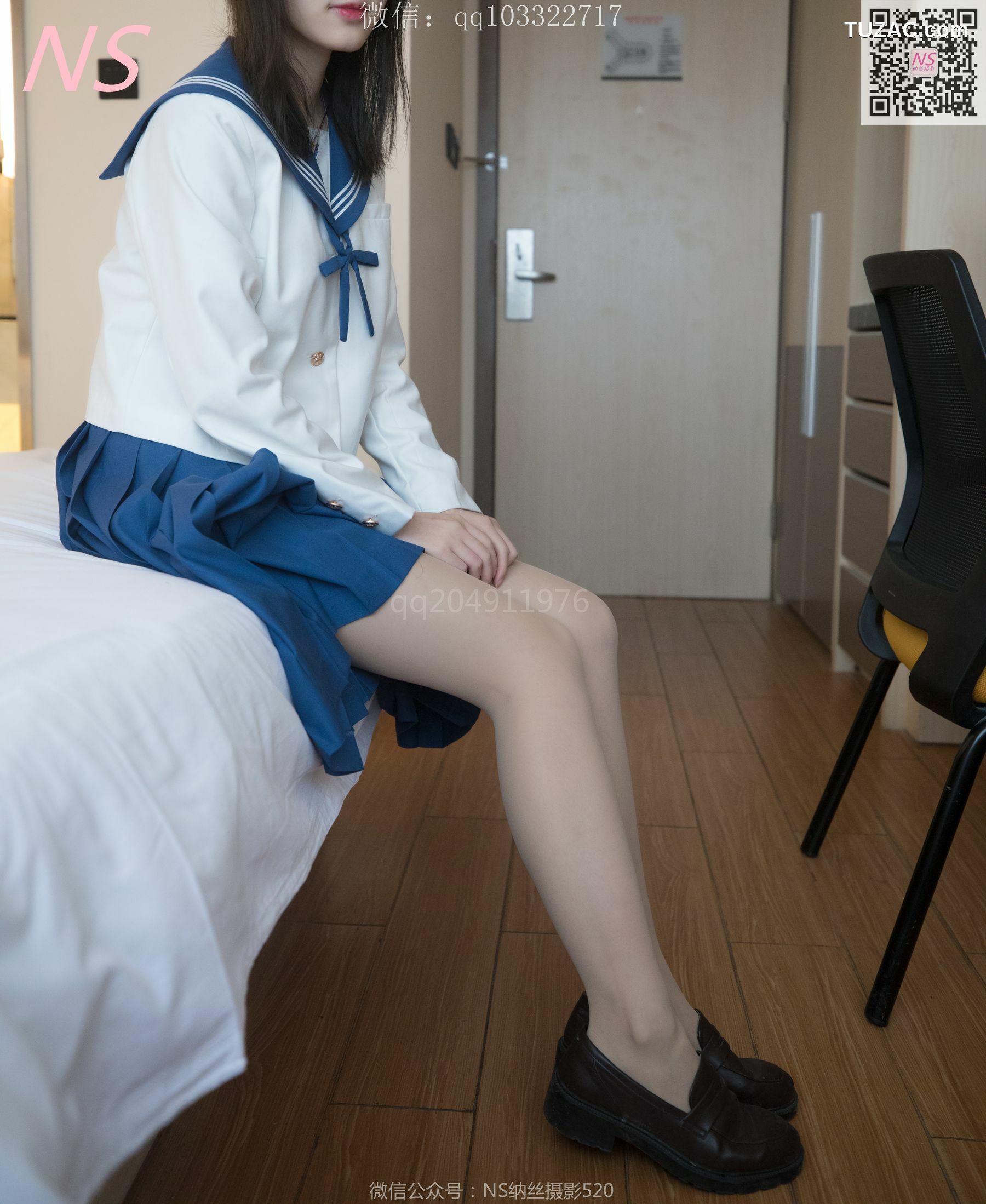 纳丝摄影_楚楚《楚楚动人的丝袜少女》 写真集[93P]