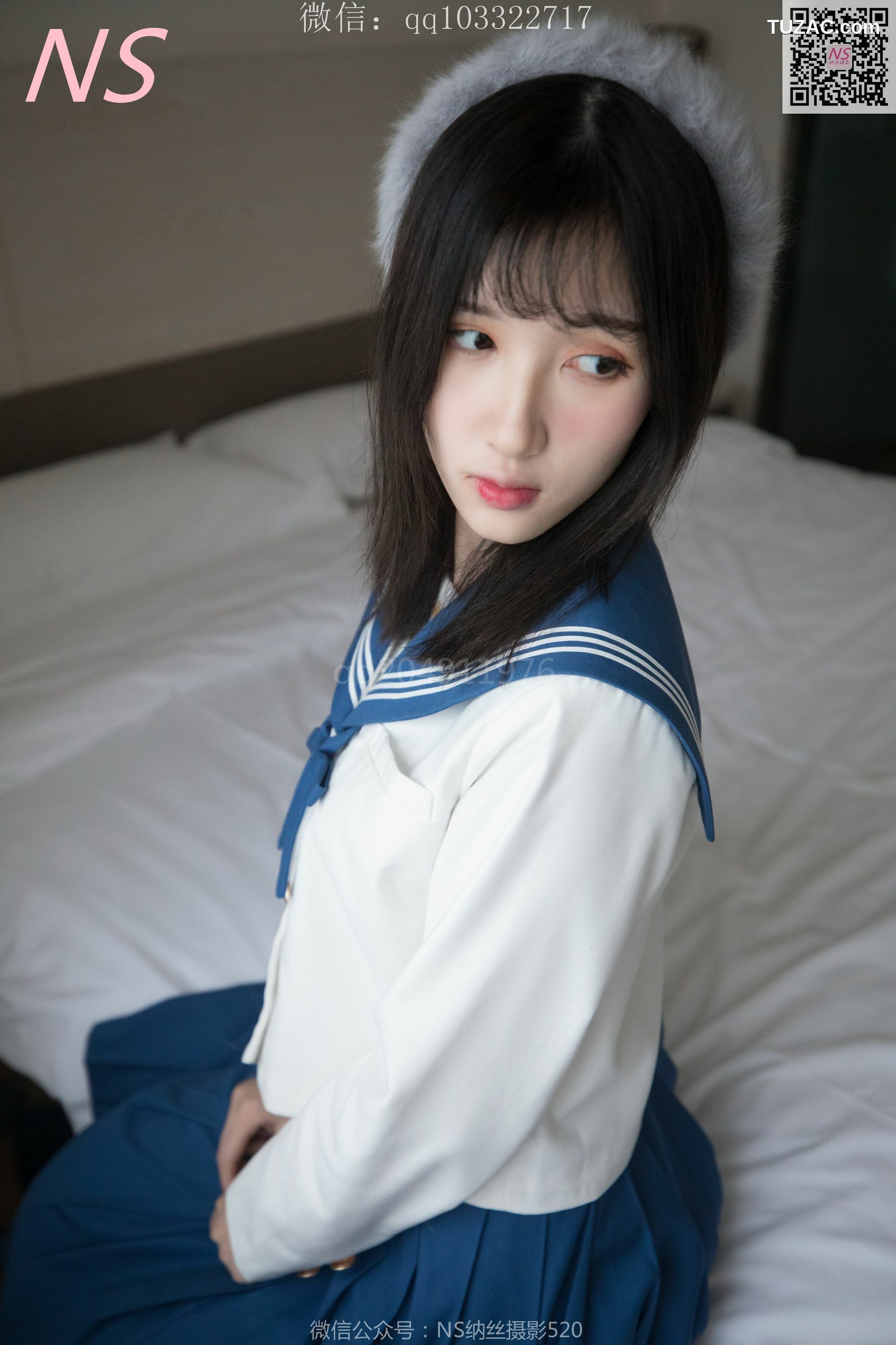 纳丝摄影_楚楚《楚楚动人的丝袜少女》 写真集[93P]