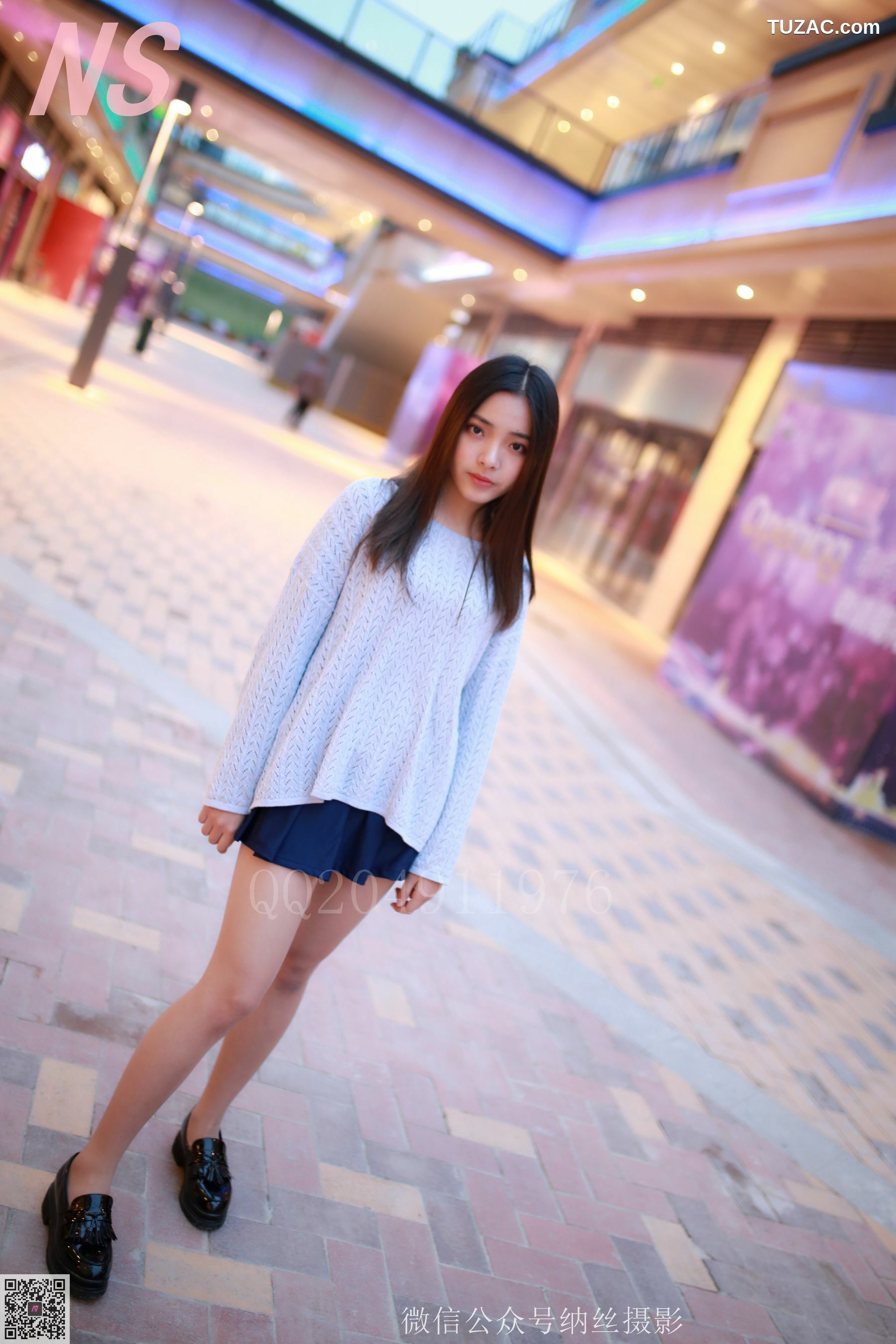 纳丝摄影_洋洋《长发长腿清秀美女》 NO.098 写真集[84P]