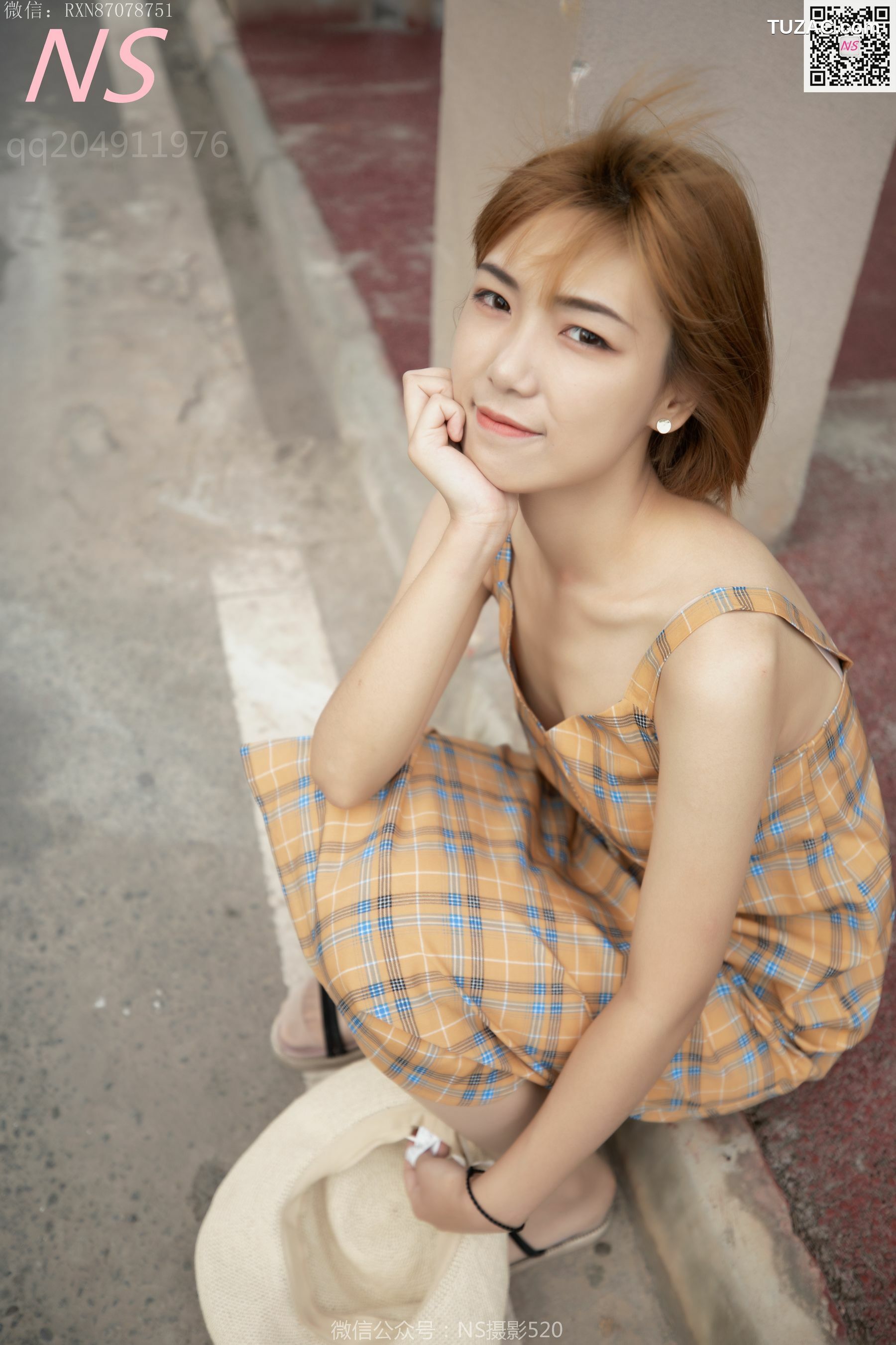 纳丝摄影_玉素《森系丝袜女神》 写真集[52P]