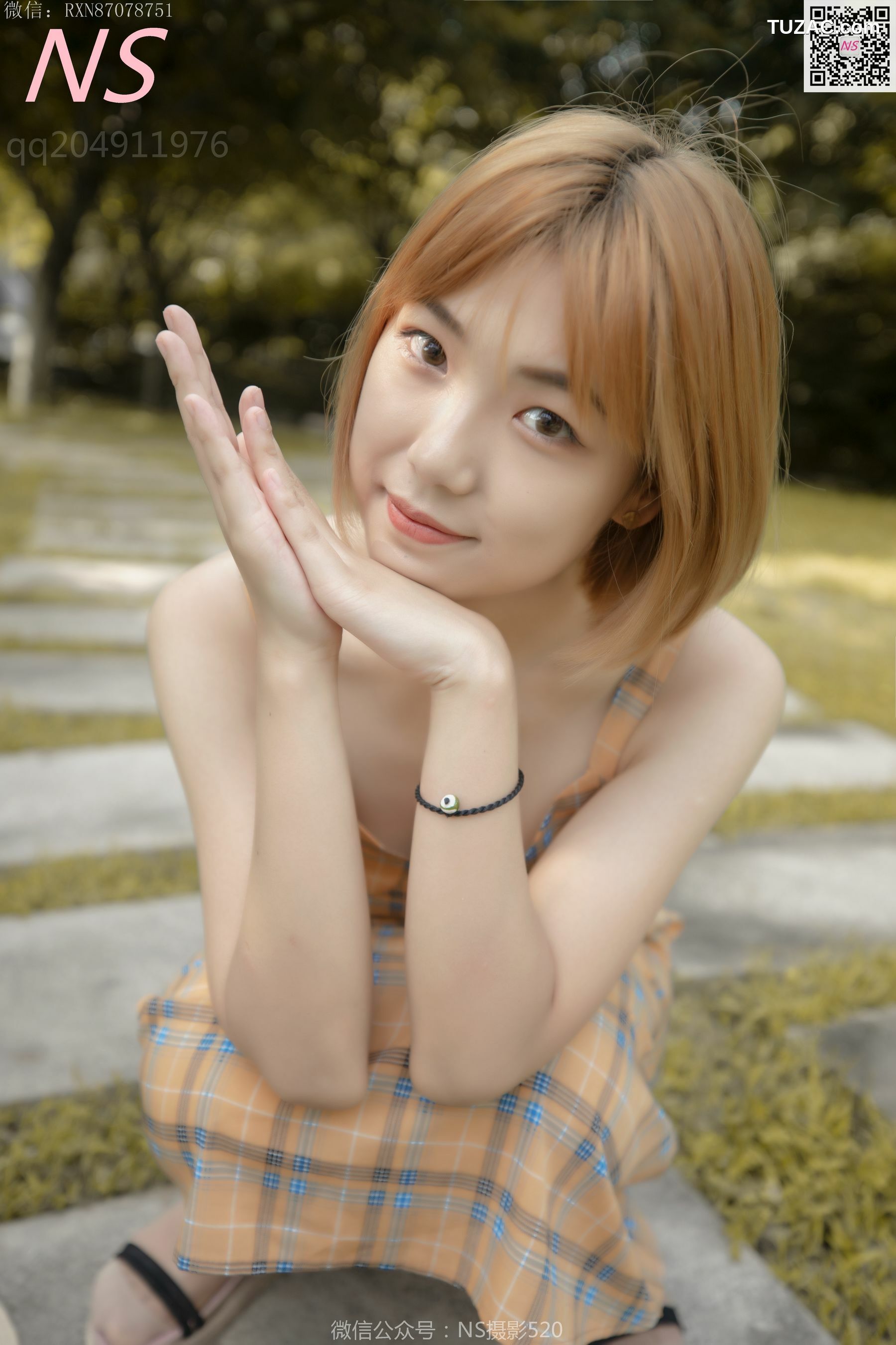 纳丝摄影_玉素《森系丝袜女神》 写真集[52P]