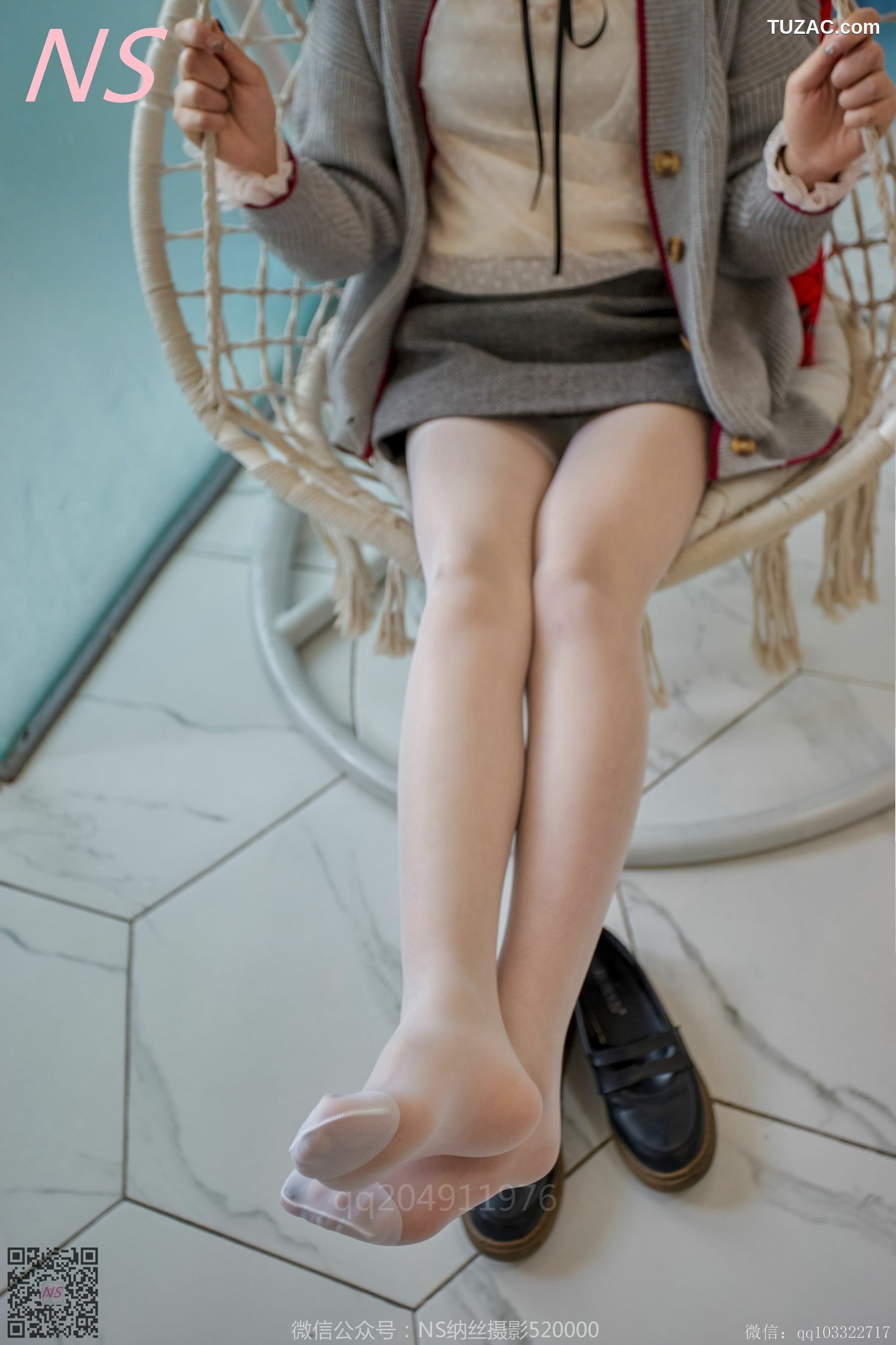 纳丝摄影_王小瑞《薄丝美腿》 写真集[64P]