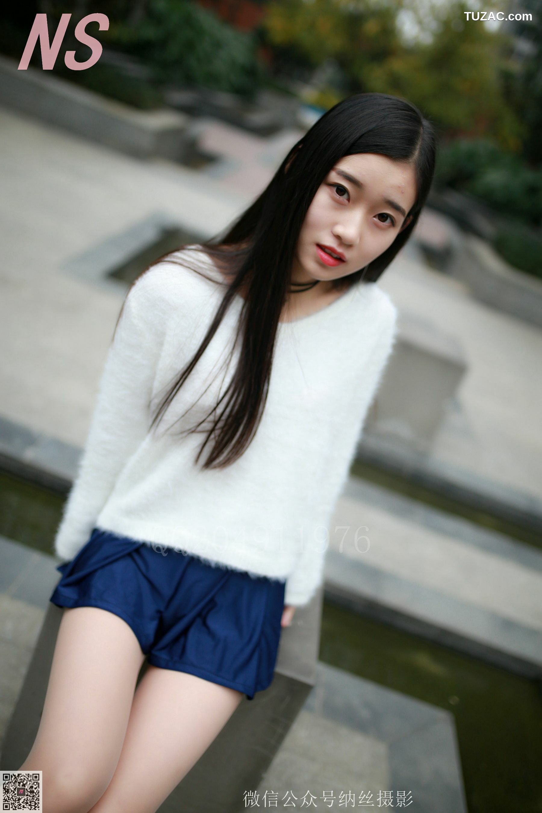 纳丝摄影_珊珊《超短裙美腿肉丝》 NO.097 写真集[94P]