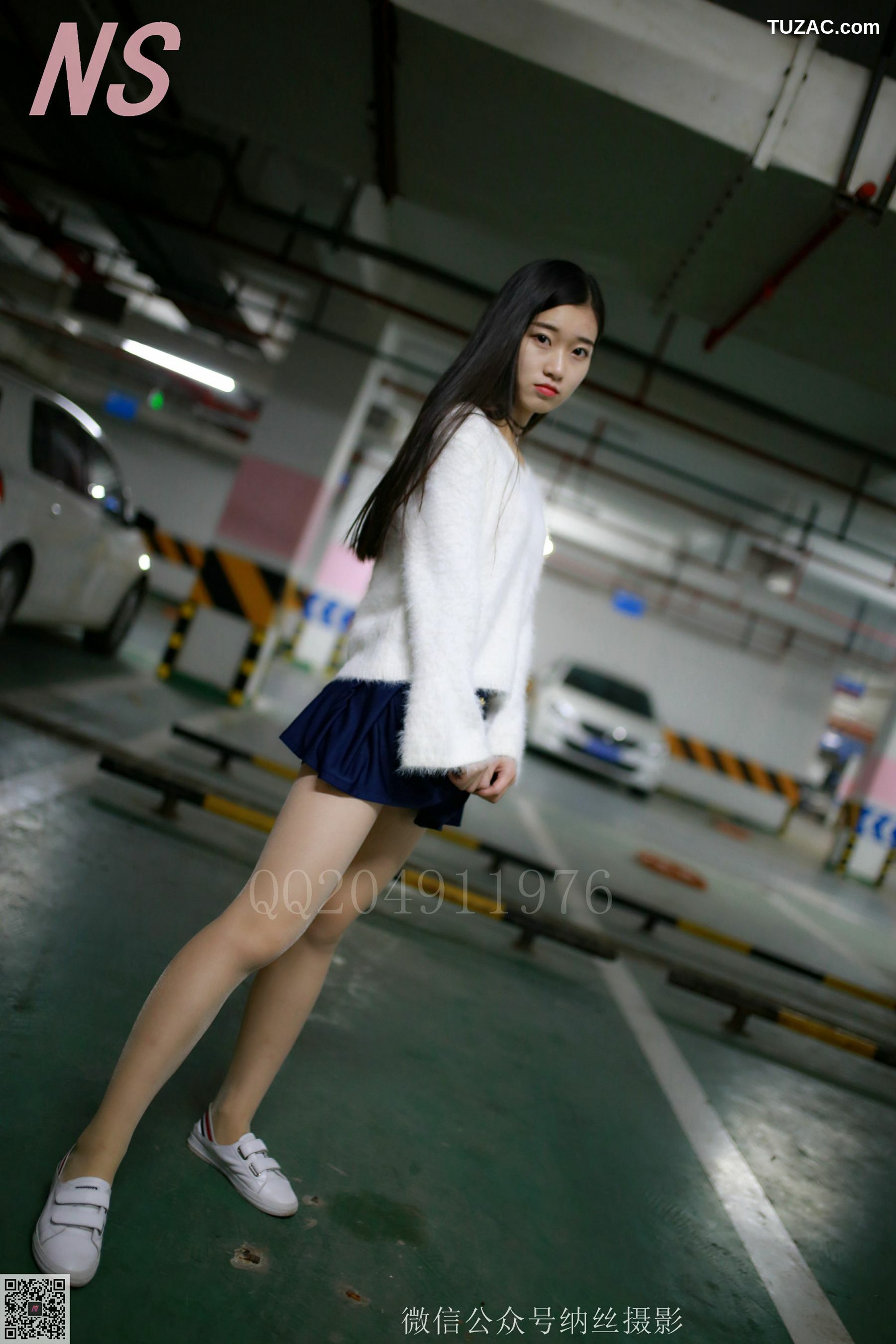 纳丝摄影_珊珊《超短裙美腿肉丝》 NO.097 写真集[94P]