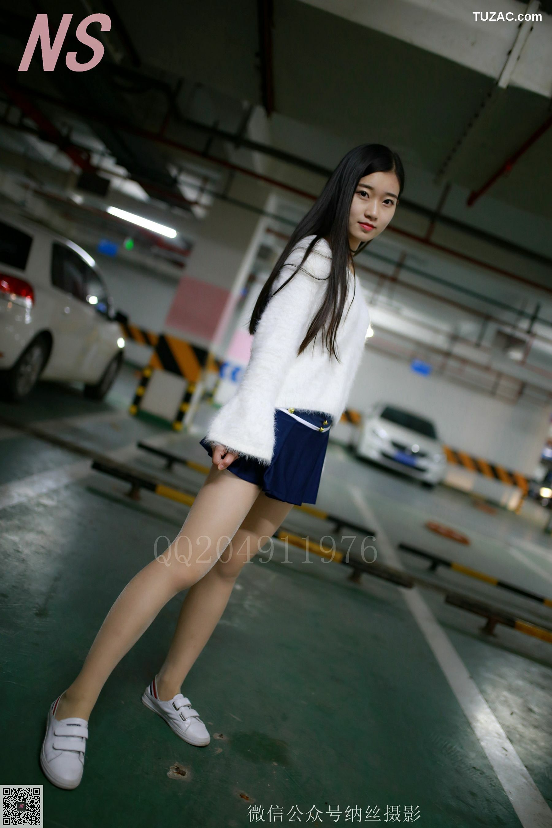 纳丝摄影_珊珊《超短裙美腿肉丝》 NO.097 写真集[94P]