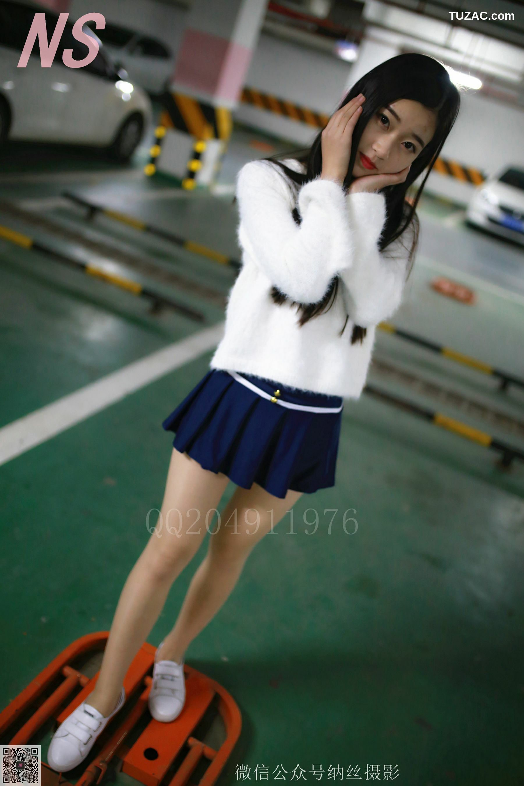 纳丝摄影_珊珊《超短裙美腿肉丝》 NO.097 写真集[94P]