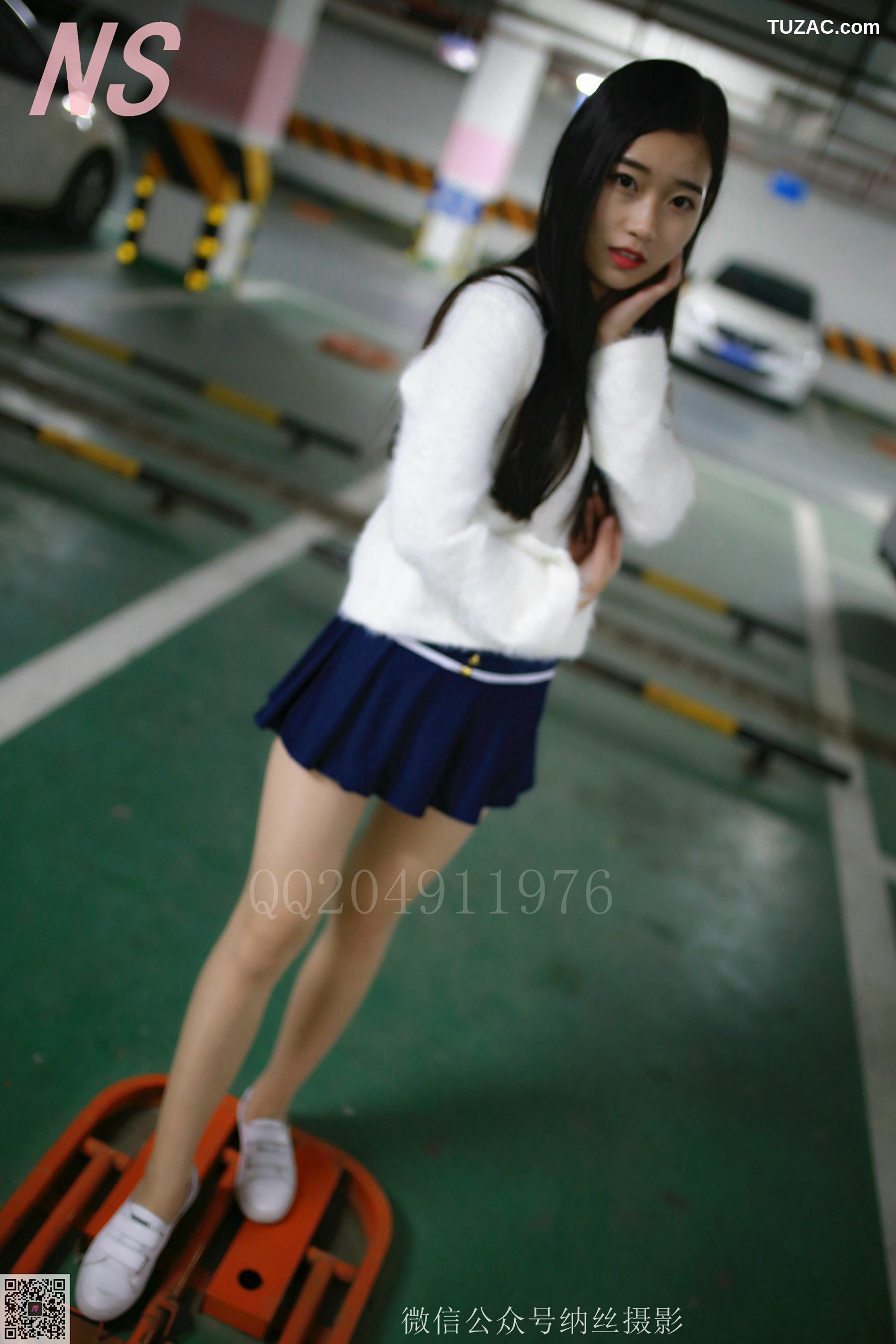 纳丝摄影_珊珊《超短裙美腿肉丝》 NO.097 写真集[94P]