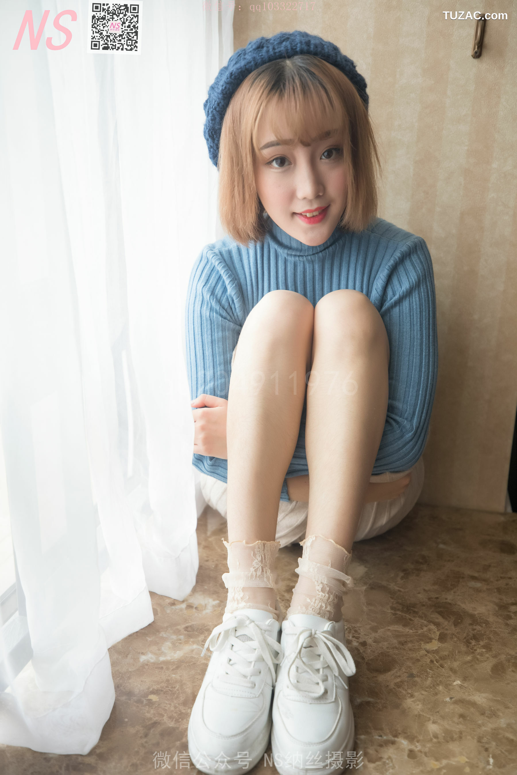 纳丝摄影_琴子《逆光短丝袜BY黑丝袜》 写真集[95P]