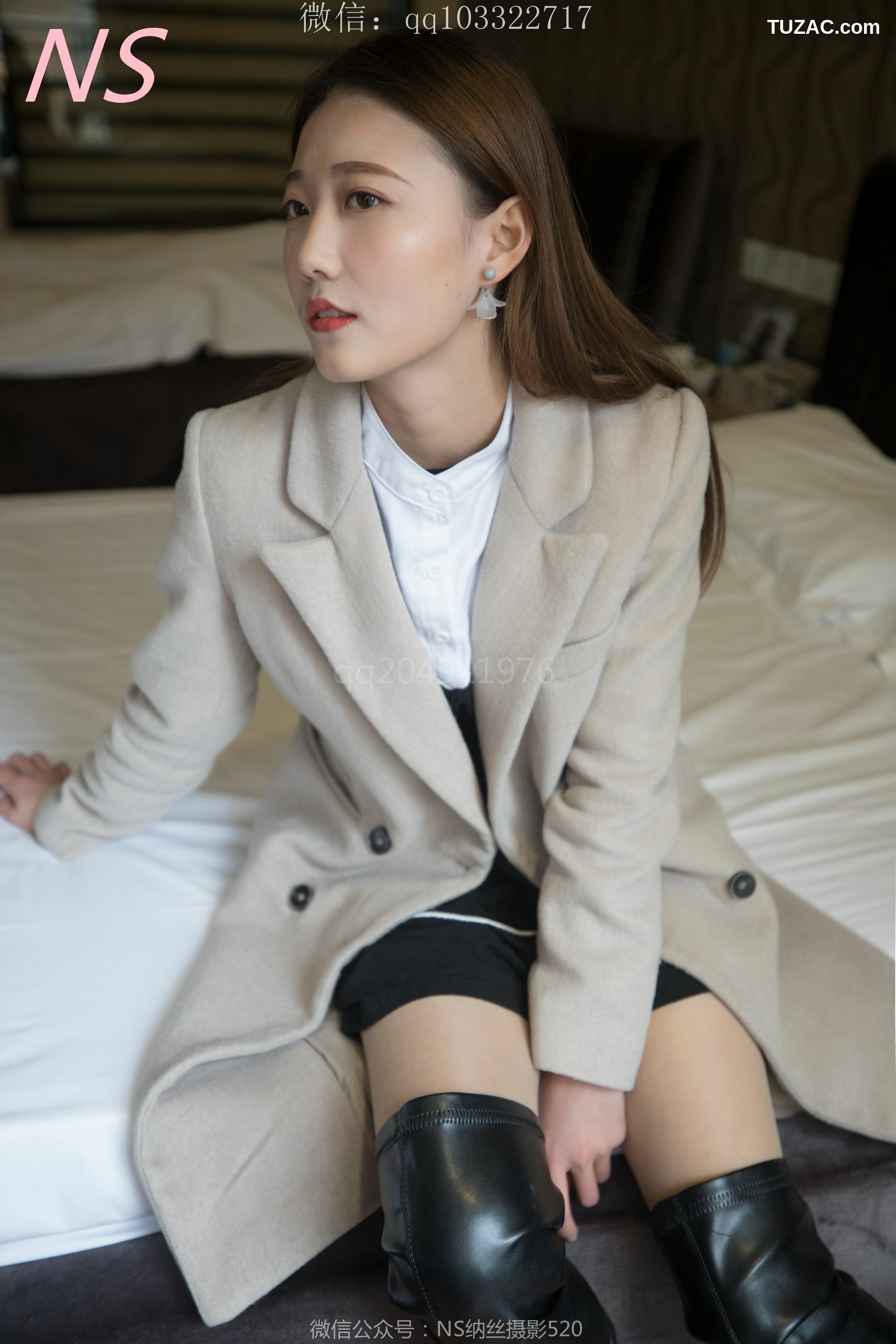 纳丝摄影_舒怡《丝袜脱靴邂逅》 写真集[80P]