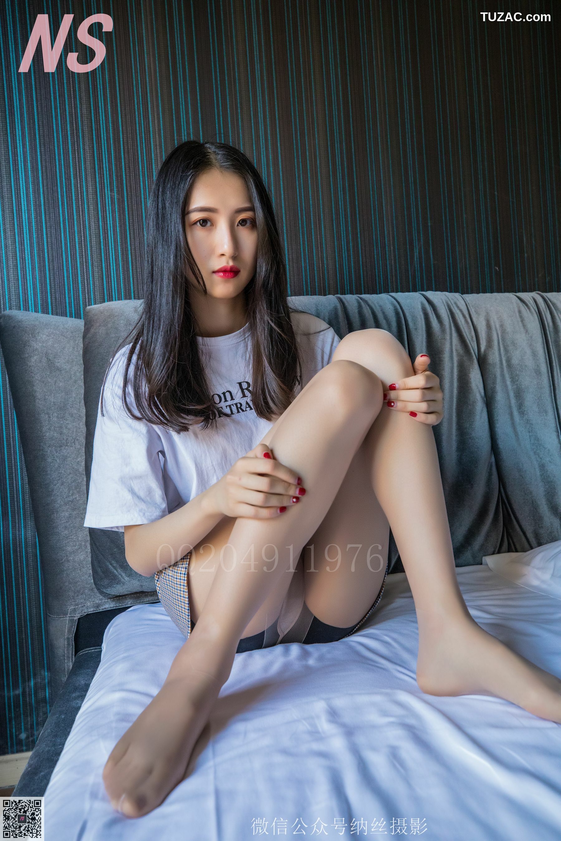 纳丝摄影_苏敏《室内粉苏》 写真集[85P]