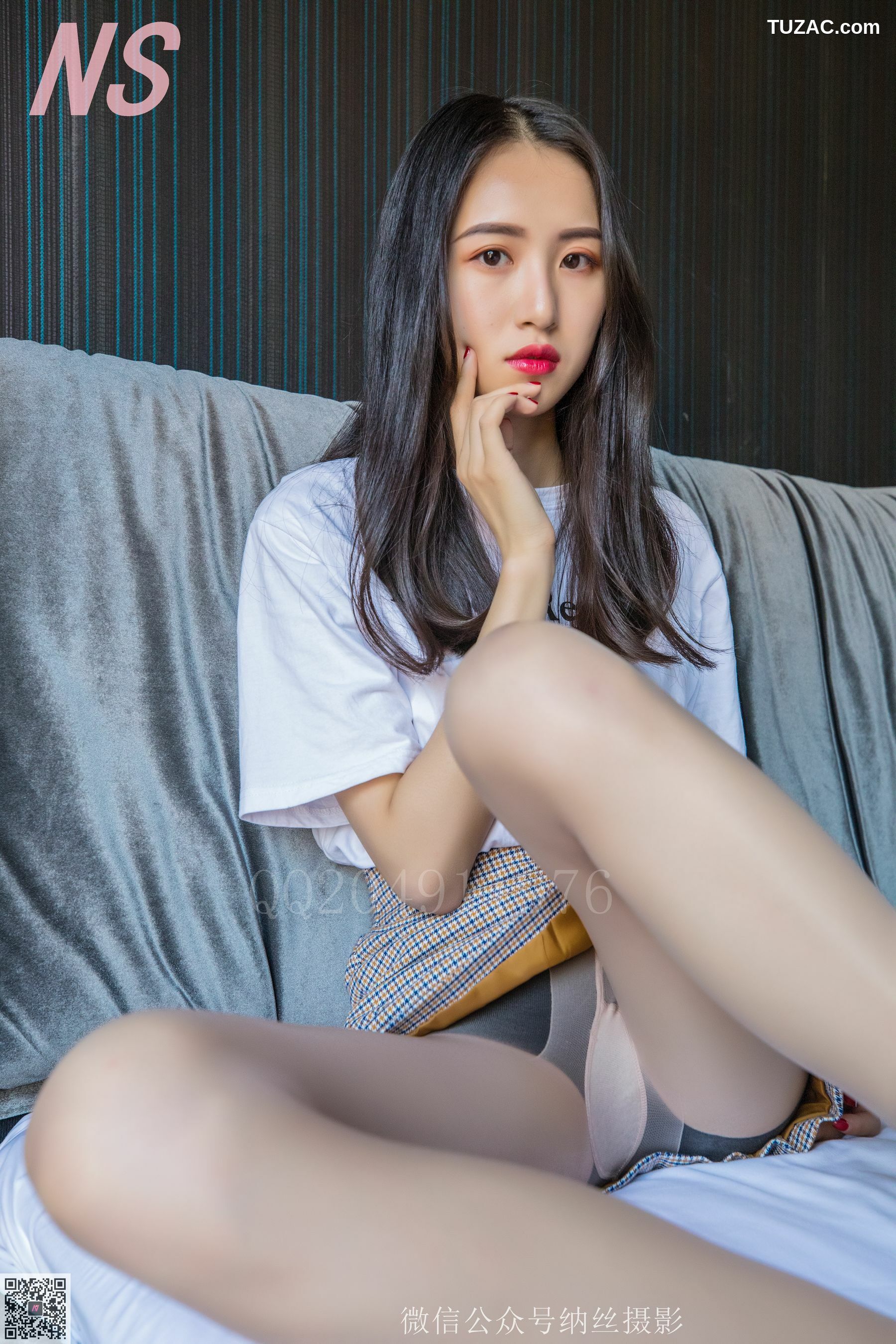 纳丝摄影_苏敏《室内粉苏》 写真集[85P]