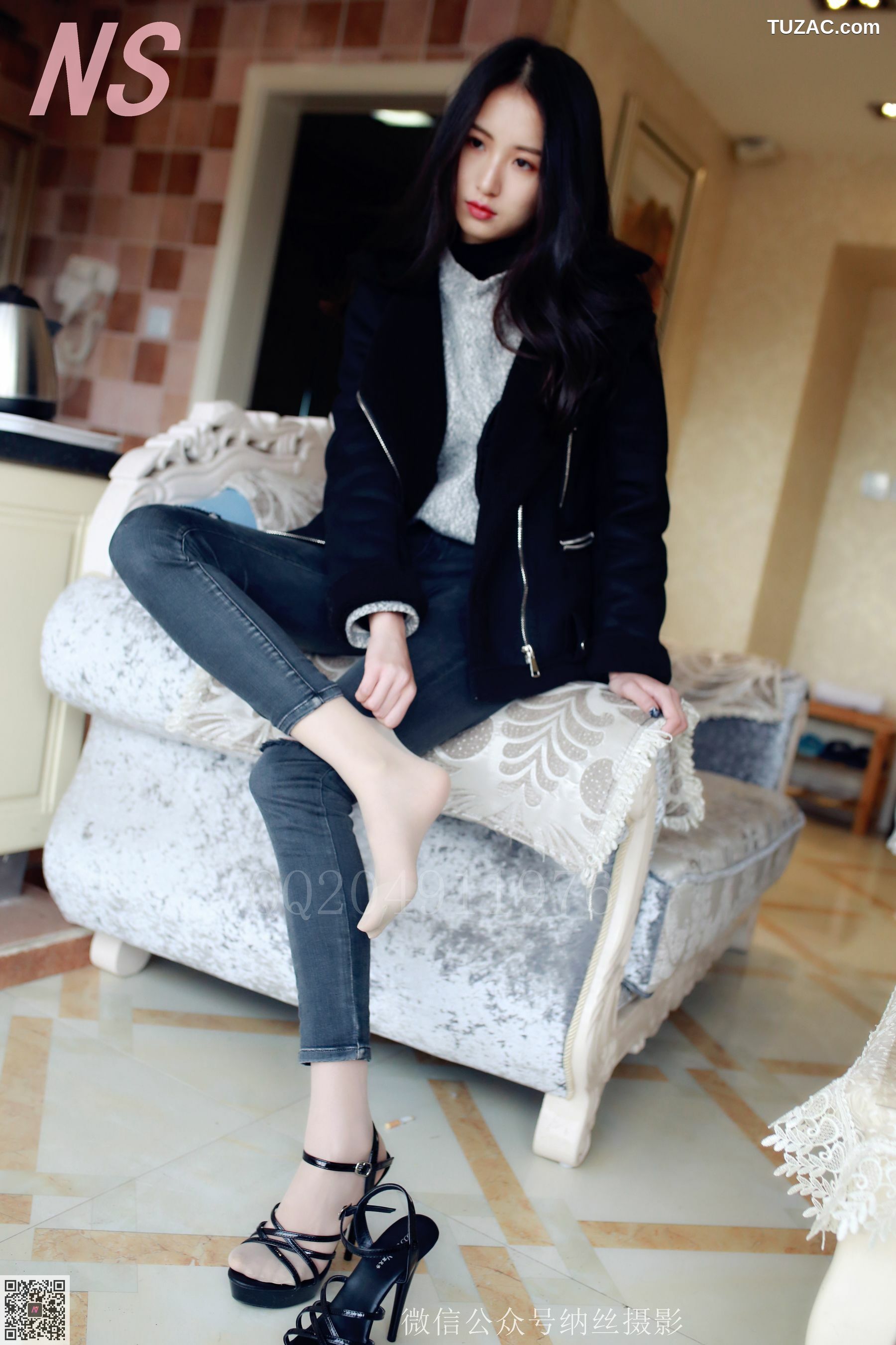 纳丝摄影_苏敏《绝美长腿》 NO.111 写真集[84P]