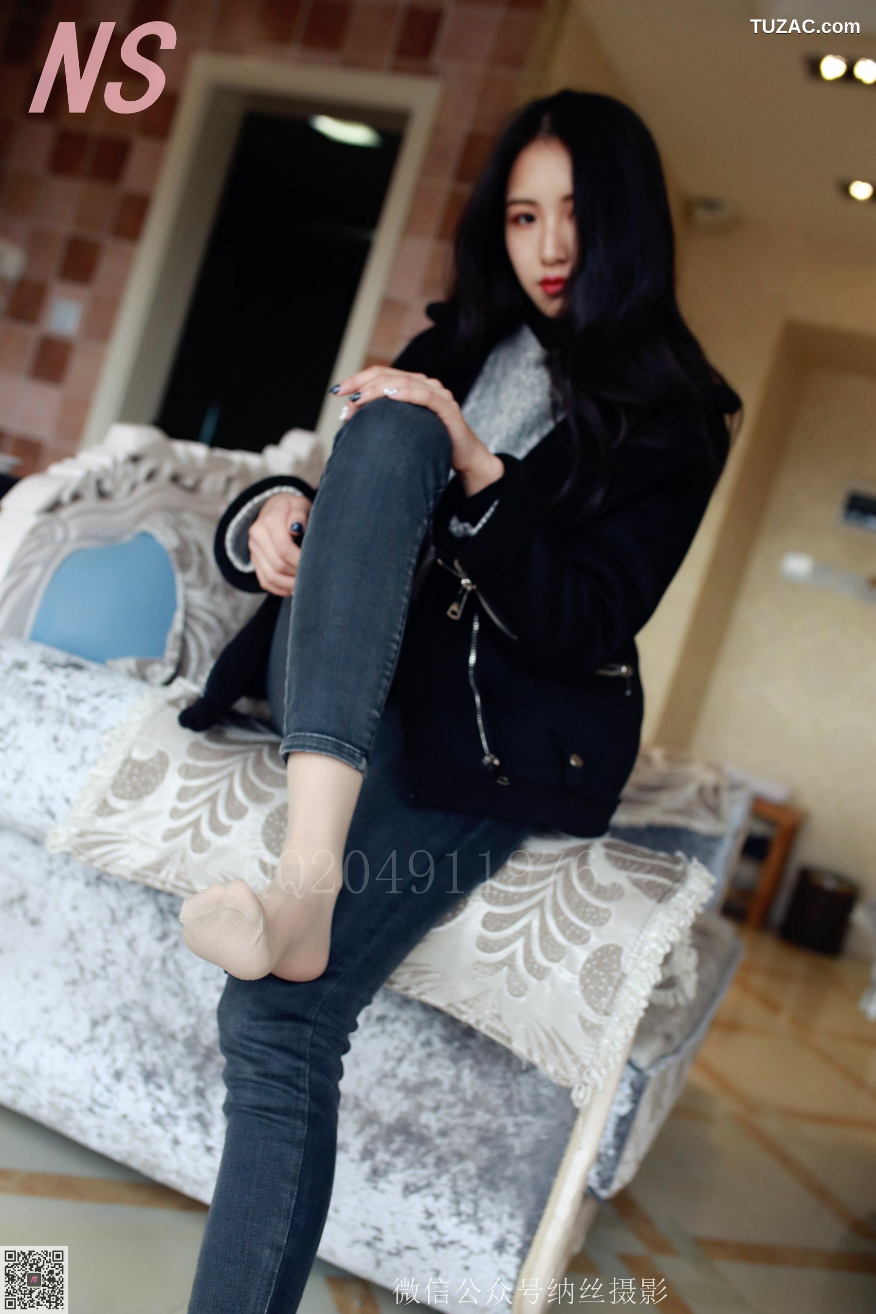 纳丝摄影_苏敏《绝美长腿》 NO.111 写真集[84P]