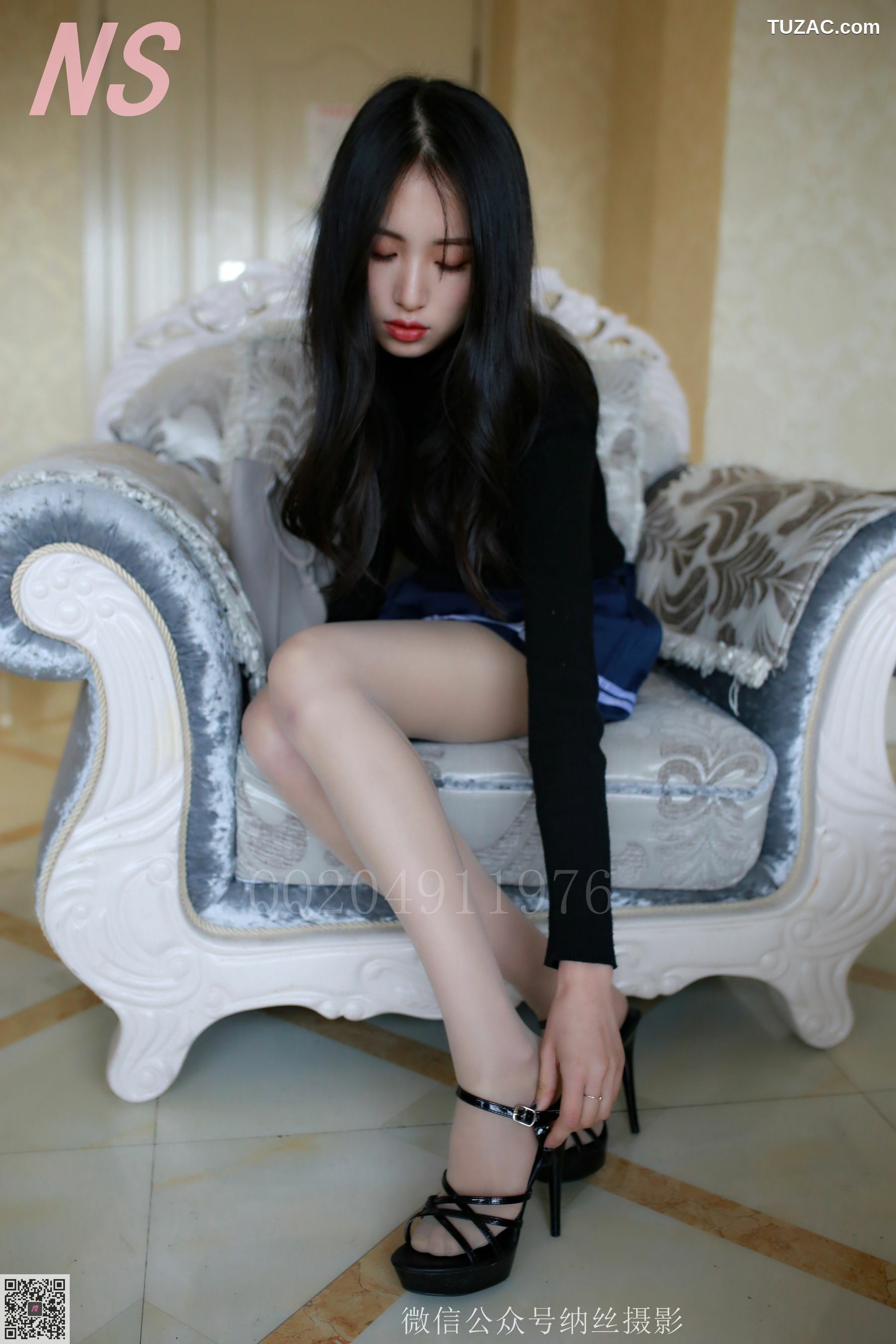 纳丝摄影_苏敏《绝美长腿》 NO.111 写真集[84P]