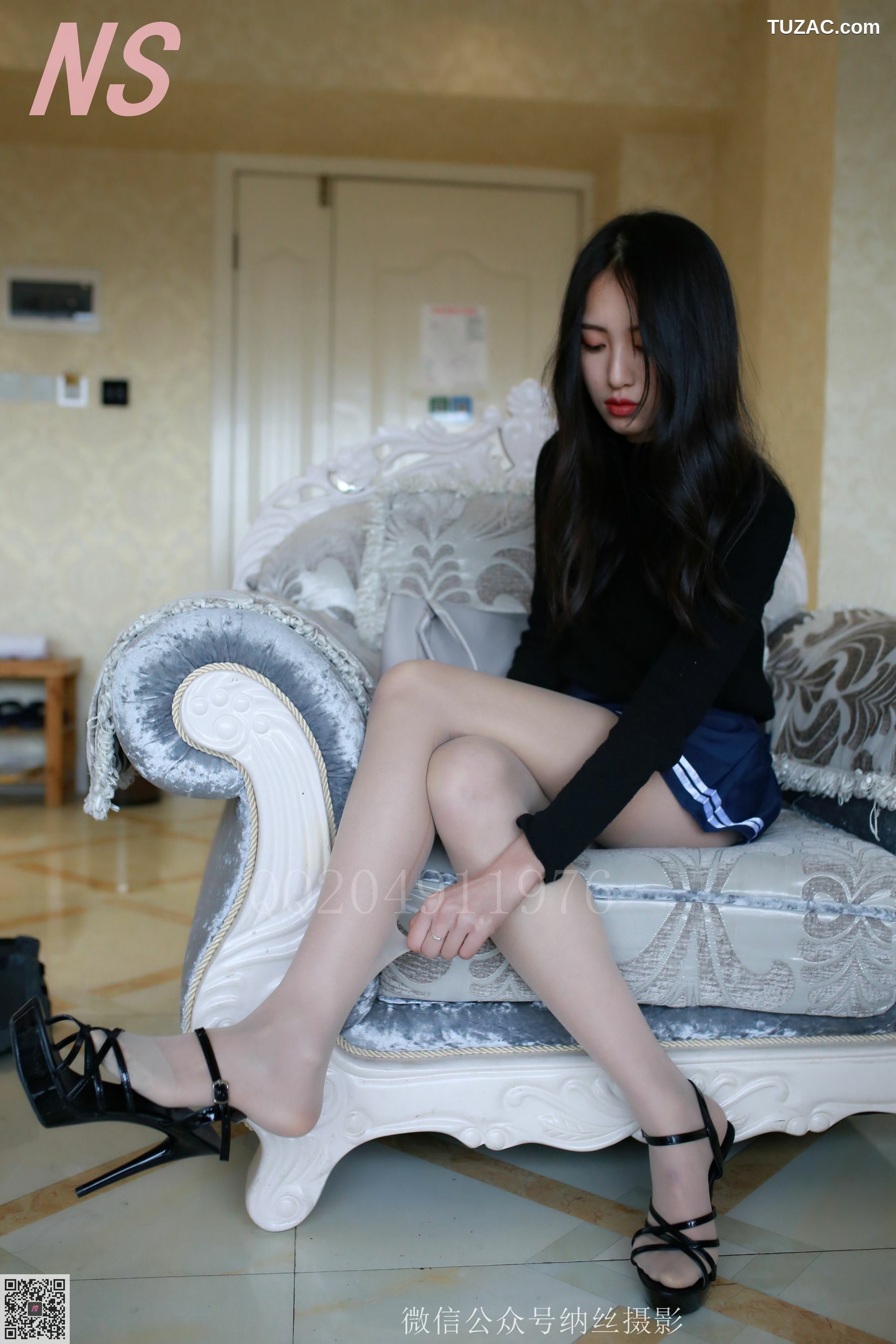 纳丝摄影_苏敏《绝美长腿》 NO.111 写真集[84P]