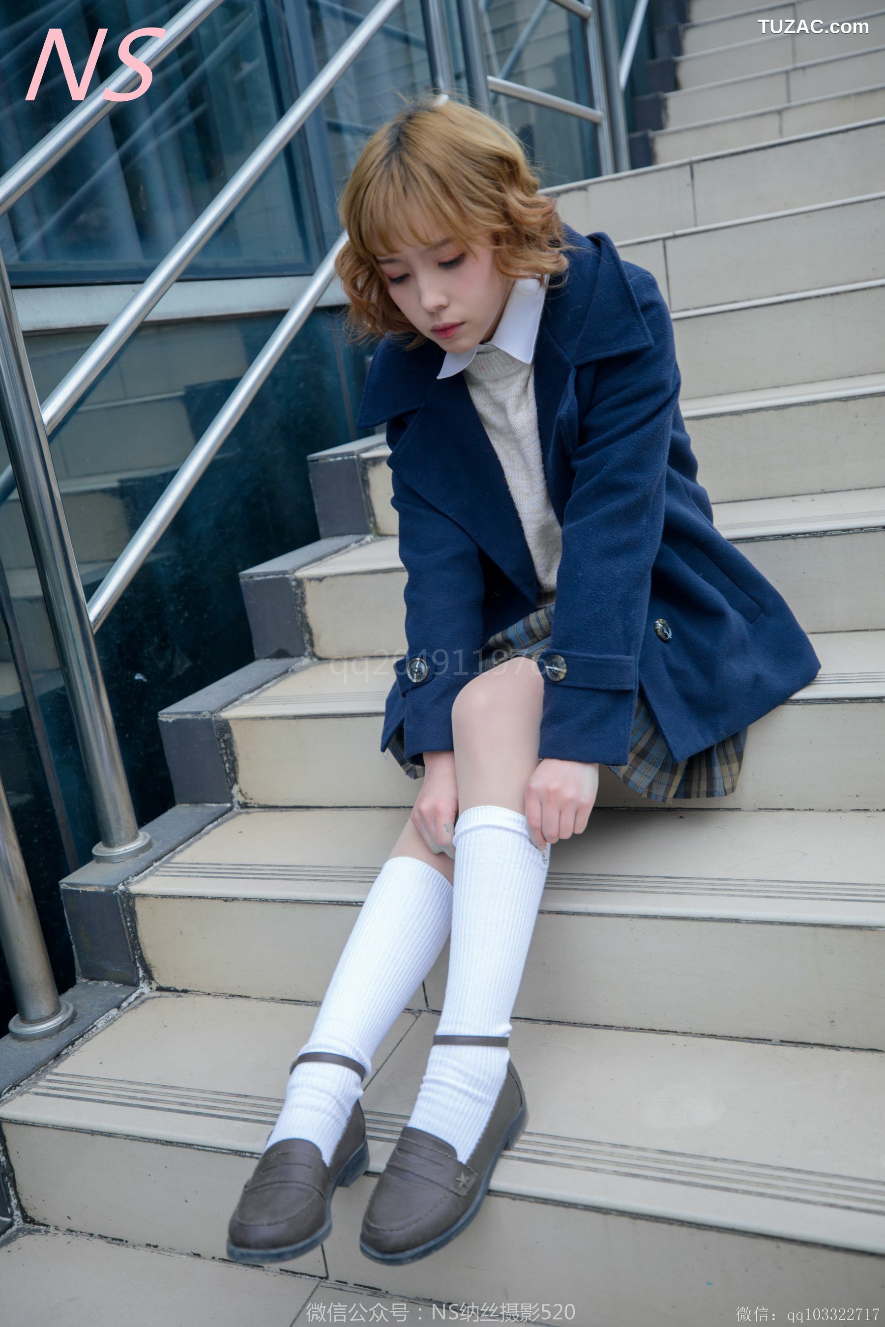 纳丝摄影_诗云《花纹丝袜萌萌系》 写真集[85P]