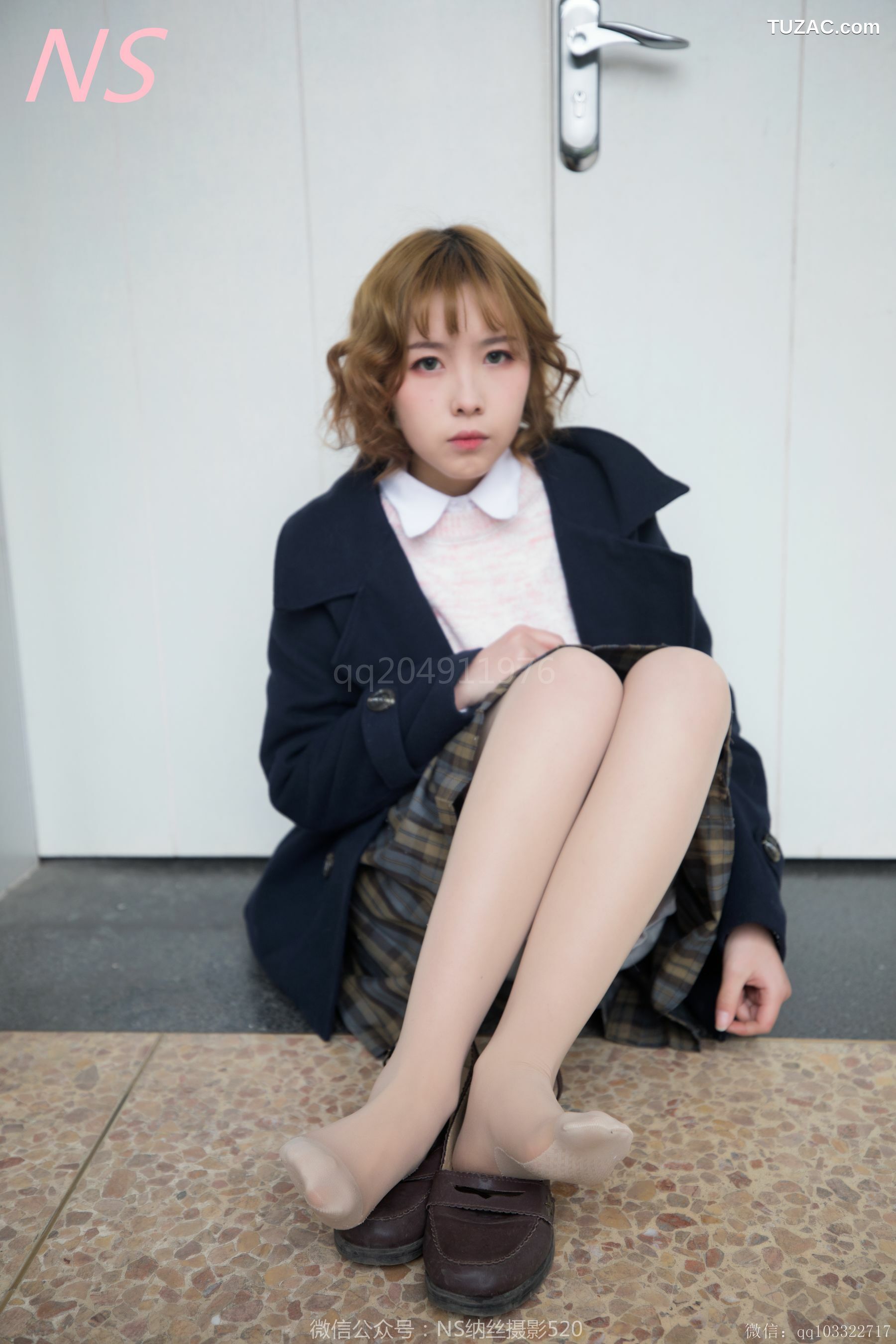 纳丝摄影_诗云《花纹丝袜萌萌系》 写真集[85P]