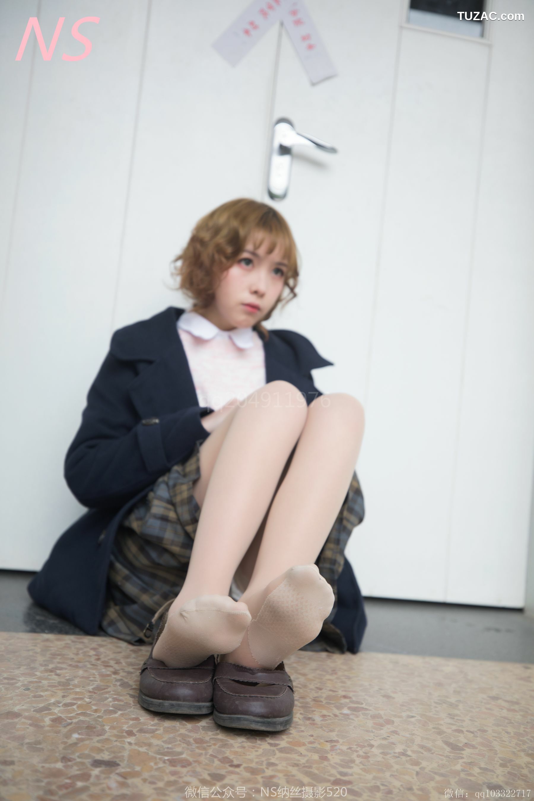 纳丝摄影_诗云《花纹丝袜萌萌系》 写真集[85P]