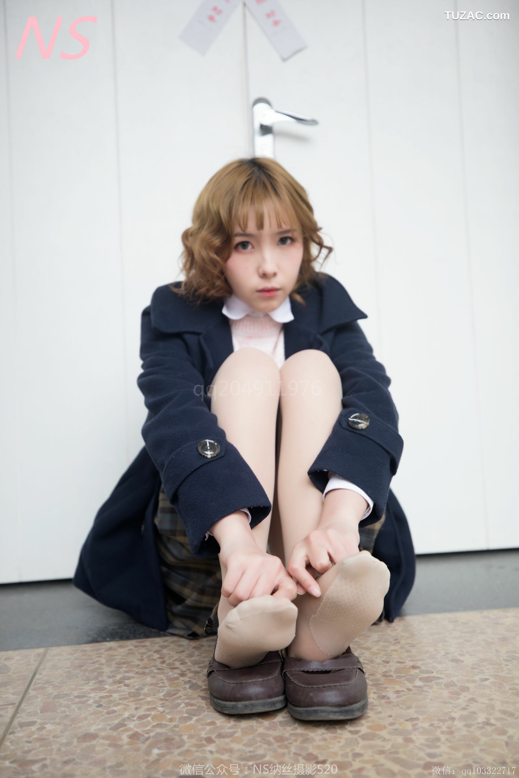 纳丝摄影_诗云《花纹丝袜萌萌系》 写真集[85P]