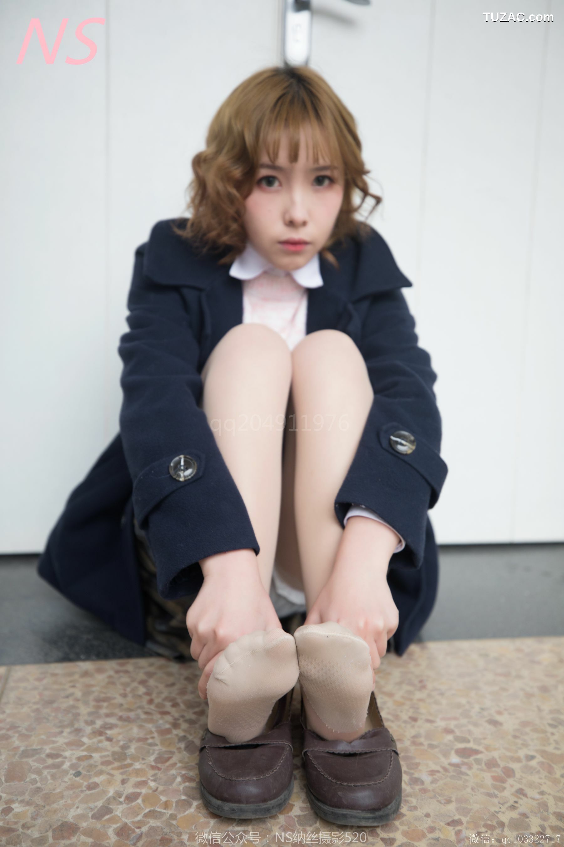 纳丝摄影_诗云《花纹丝袜萌萌系》 写真集[85P]