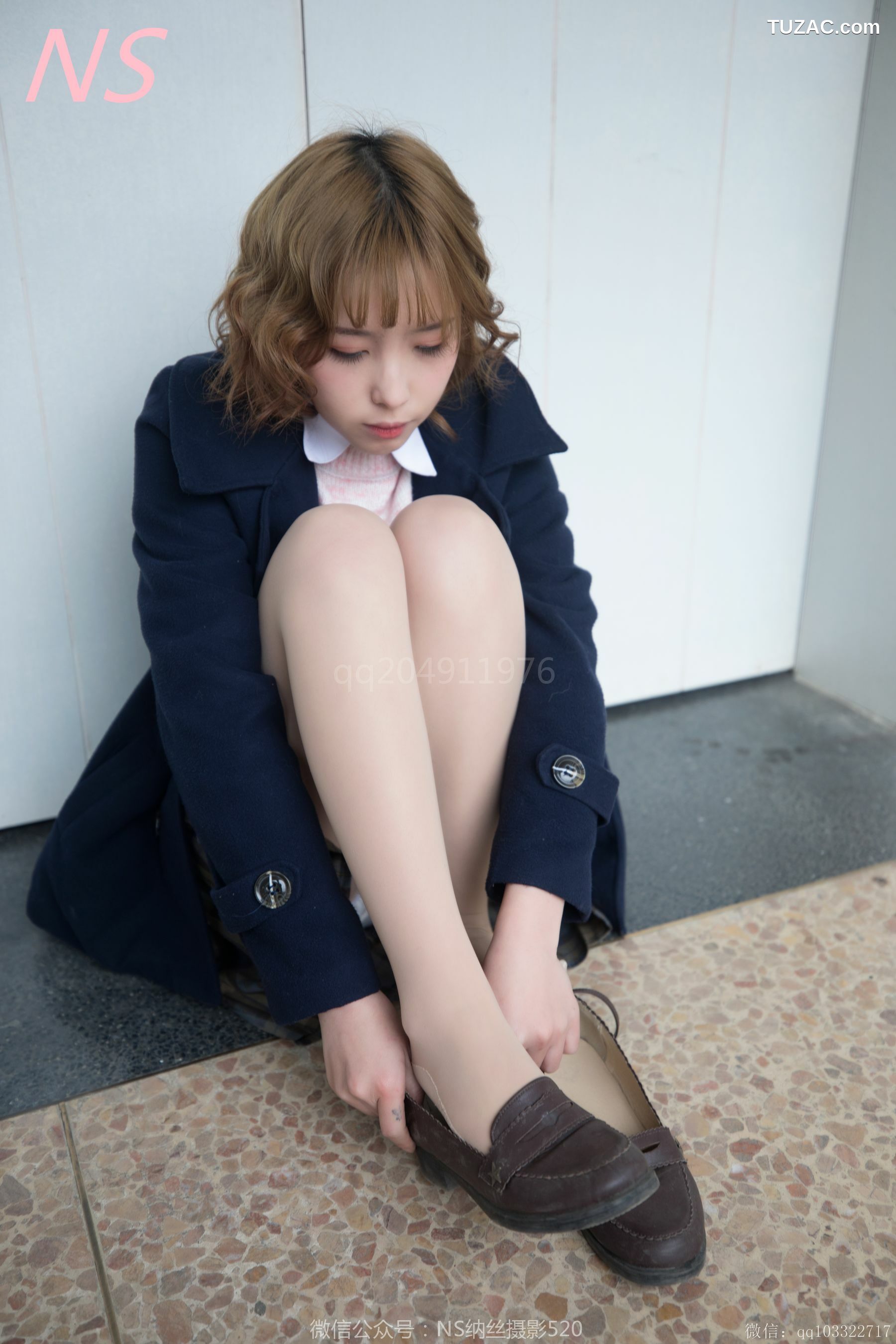 纳丝摄影_诗云《花纹丝袜萌萌系》 写真集[85P]