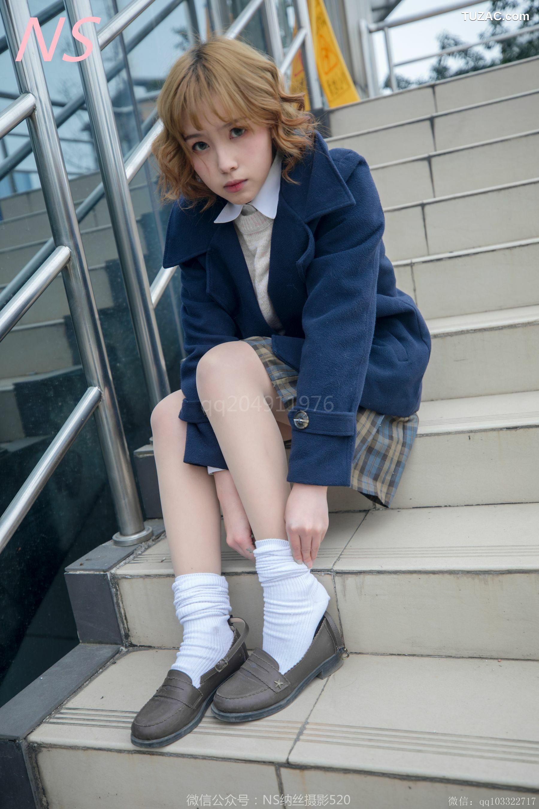 纳丝摄影_诗云《花纹丝袜萌萌系》 写真集[85P]