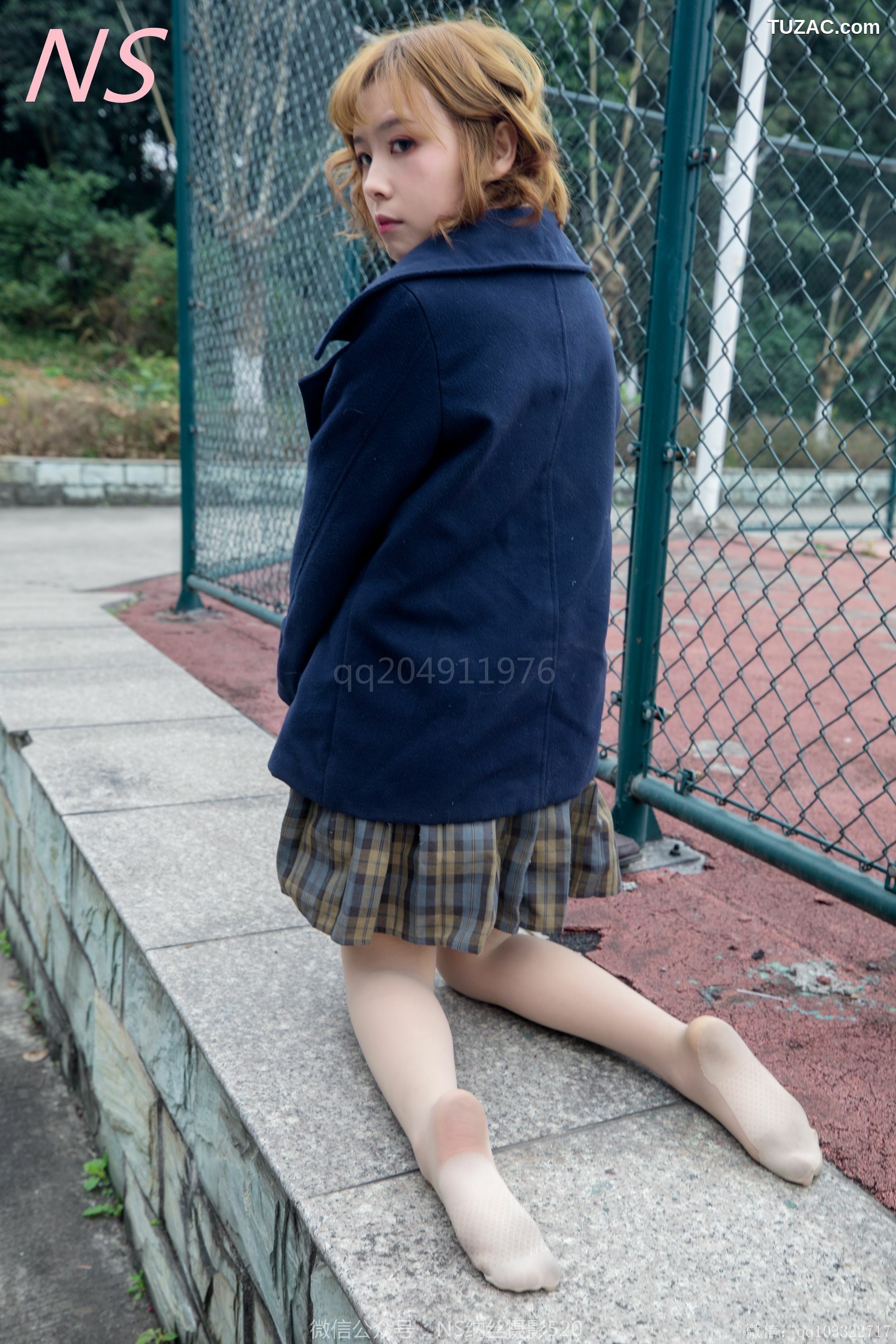 纳丝摄影_诗云《花纹丝袜萌萌系》 写真集[85P]