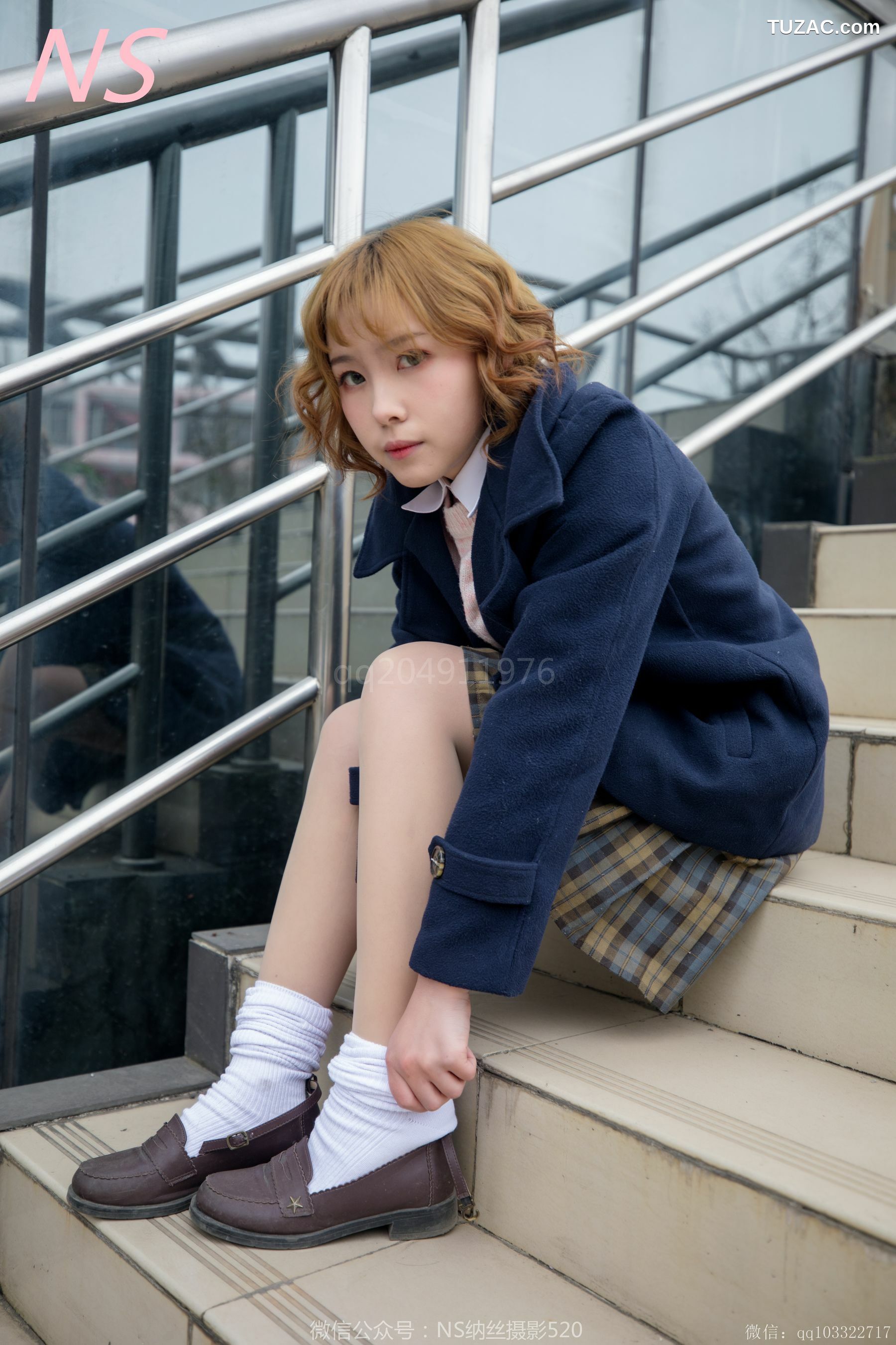 纳丝摄影_诗云《花纹丝袜萌萌系》 写真集[85P]