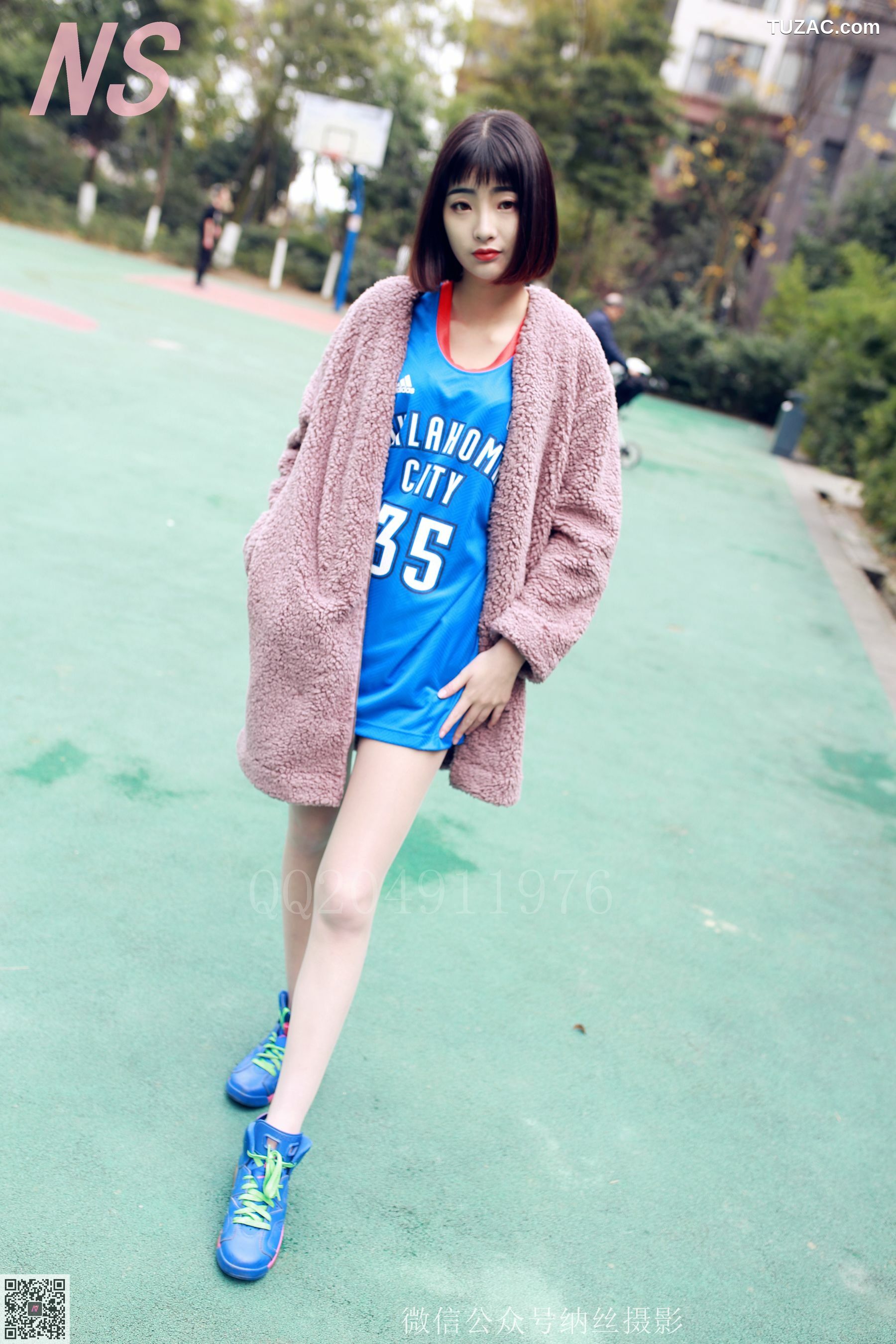 纳丝摄影_陈玉洁《篮球少女》 NO.107 写真集[99P]