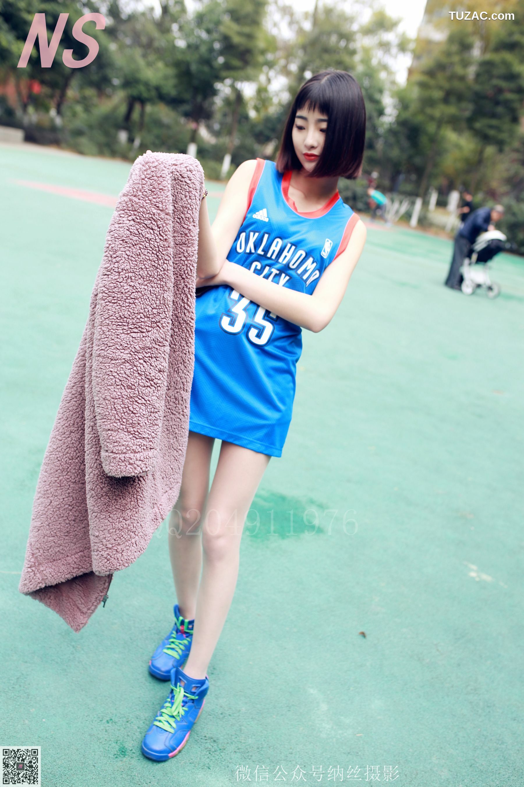 纳丝摄影_陈玉洁《篮球少女》 NO.107 写真集[99P]