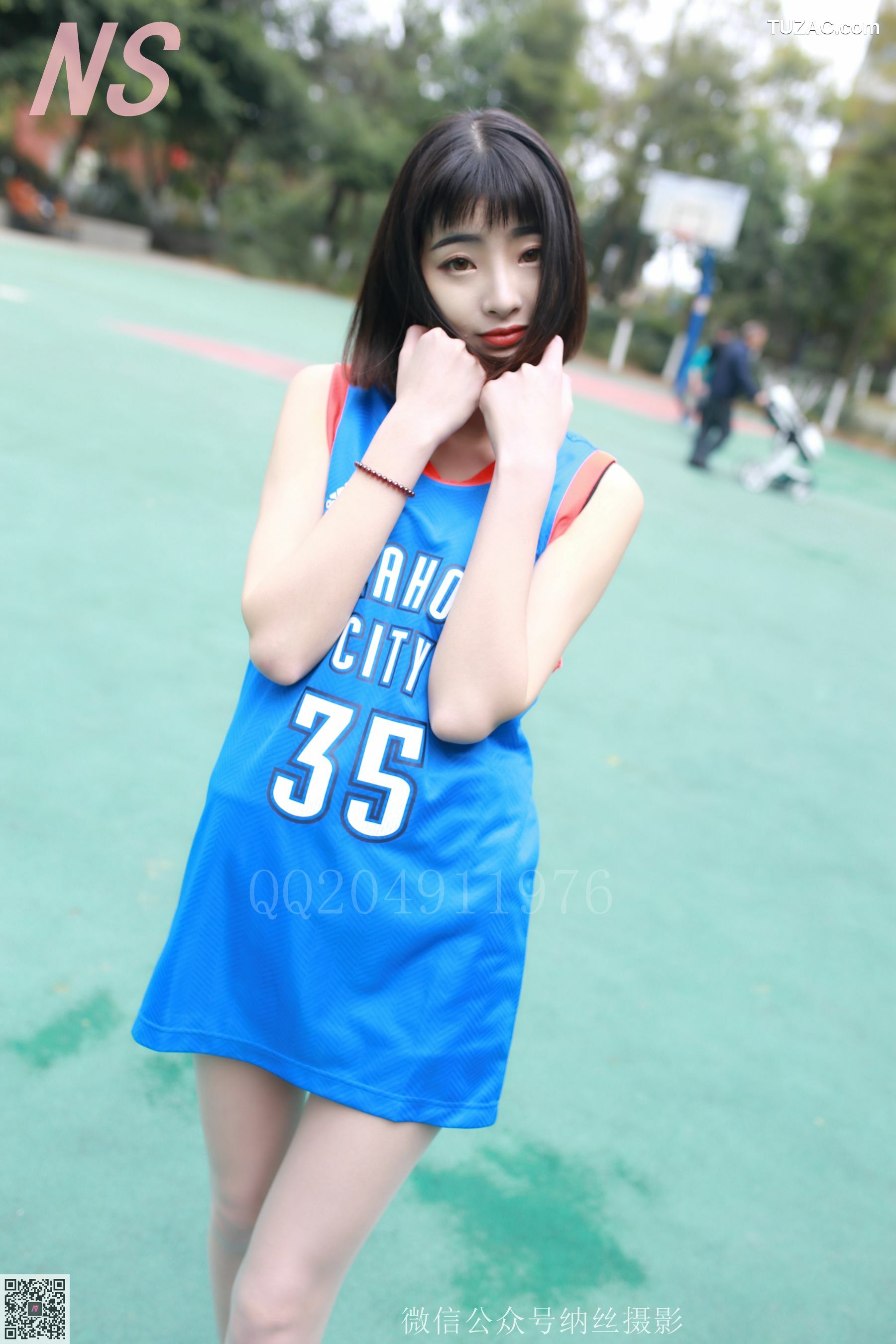 纳丝摄影_陈玉洁《篮球少女》 NO.107 写真集[99P]