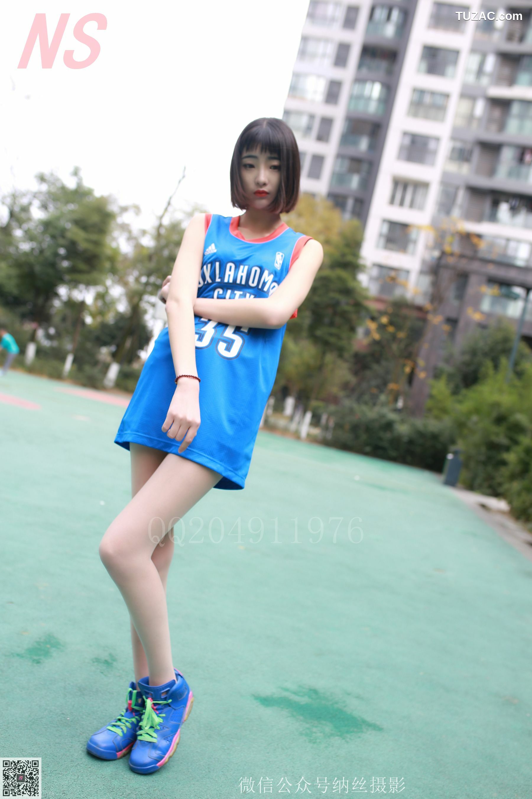 纳丝摄影_陈玉洁《篮球少女》 NO.107 写真集[99P]