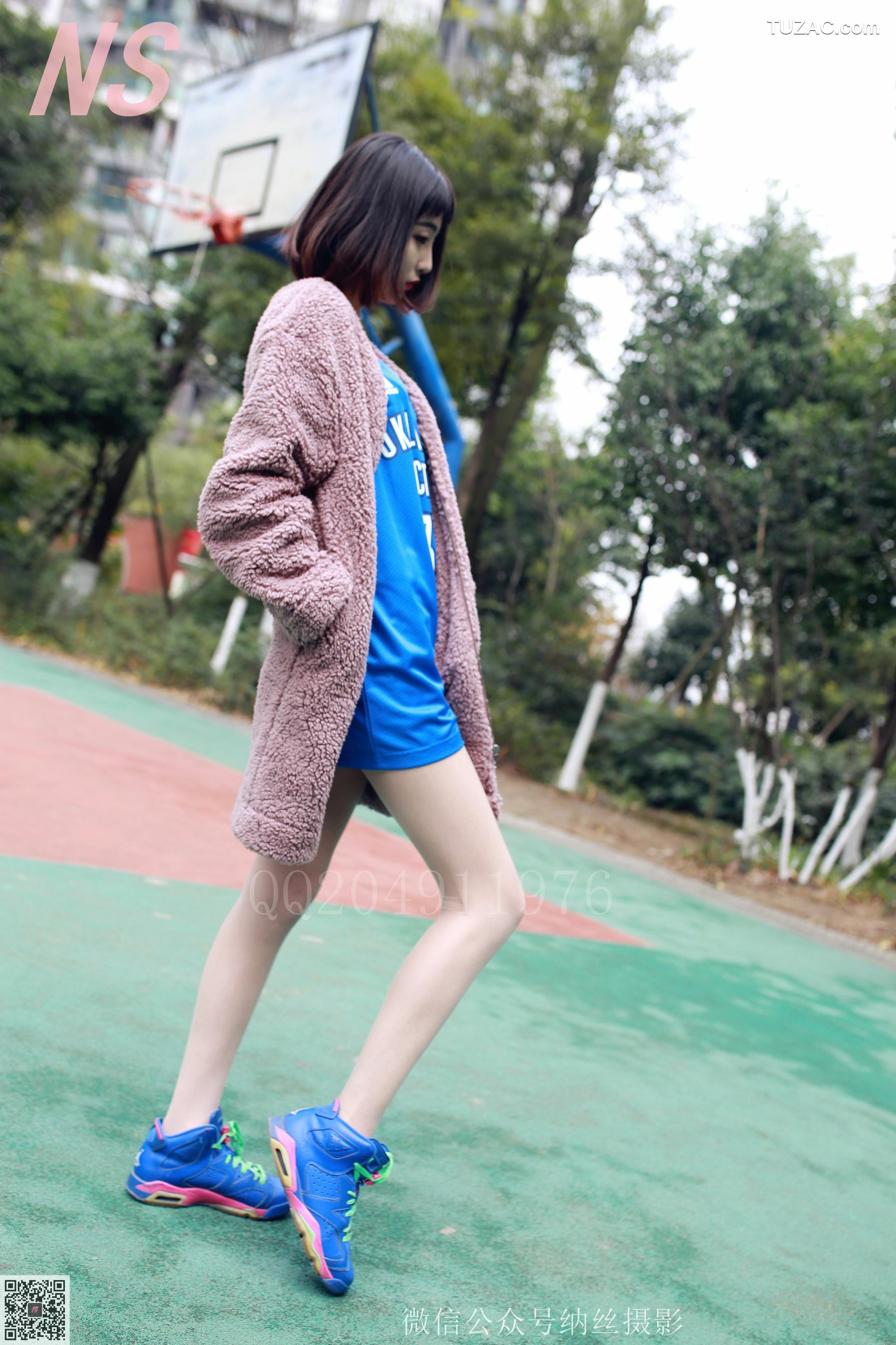 纳丝摄影_陈玉洁《篮球少女》 NO.107 写真集[99P]